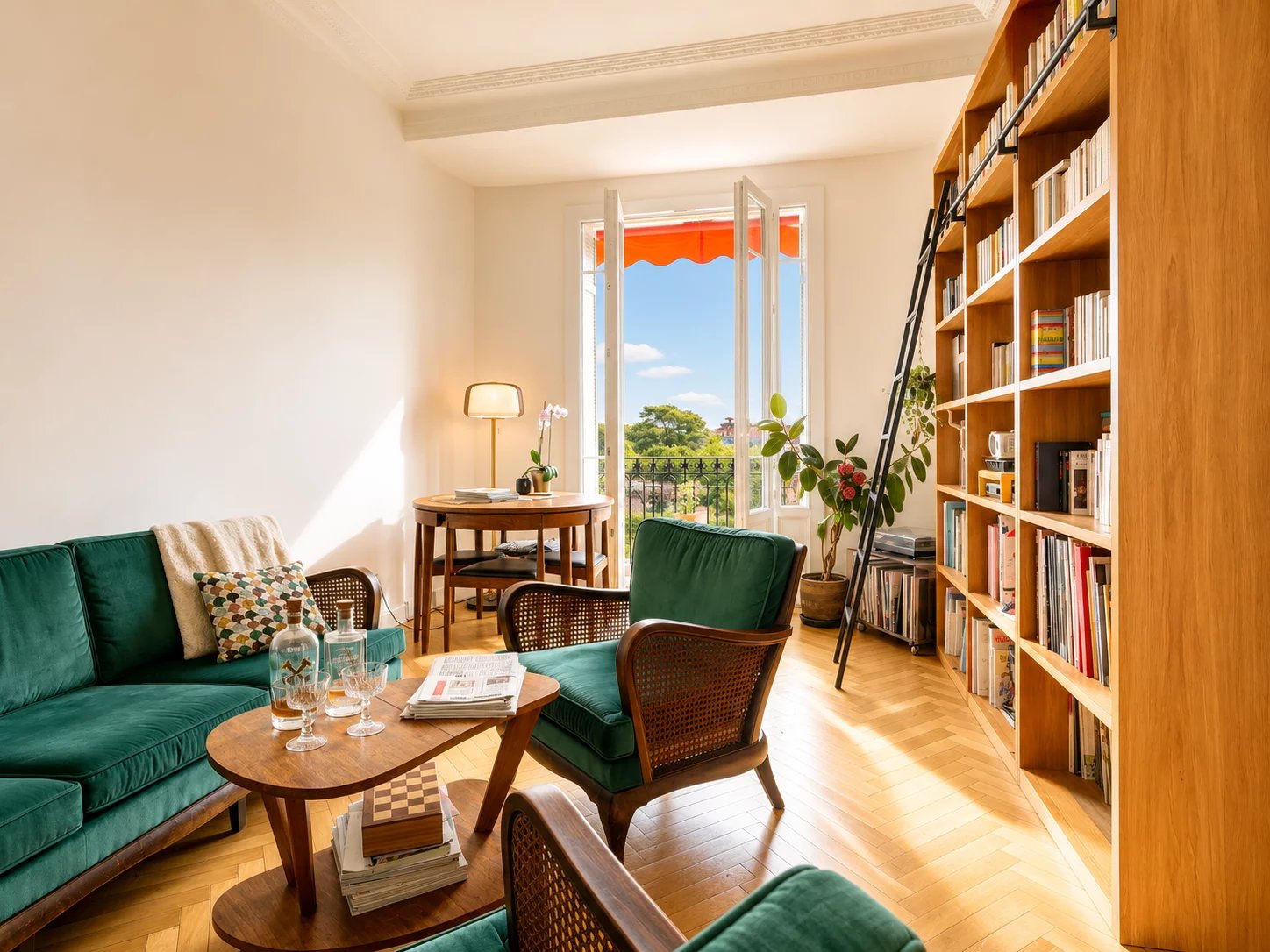 Nice Chambrun 3/4P 85m² Balcon "June"