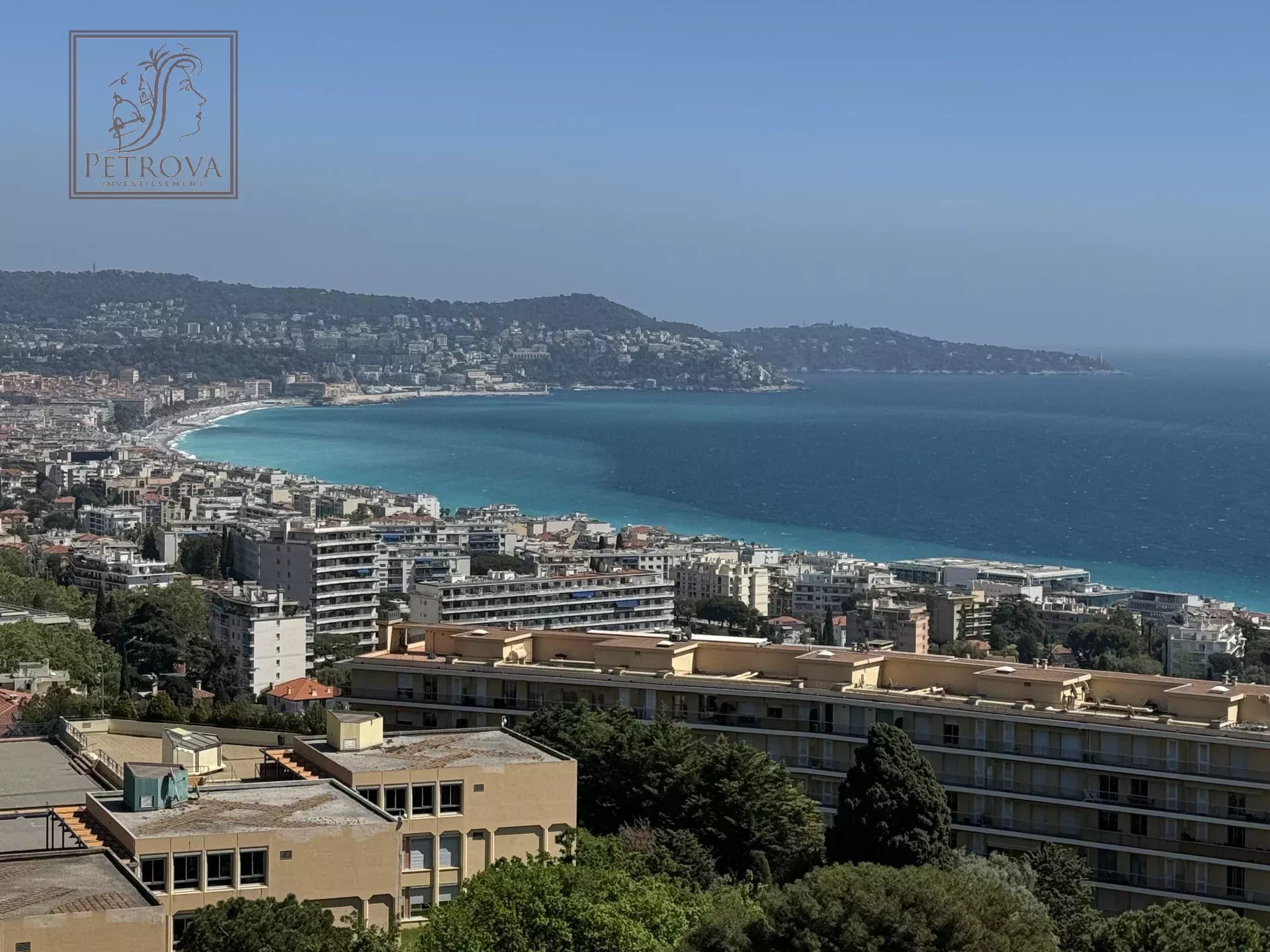 À VENDRE NICE FABRON TOIT TERRASSE DERNIER ÉTAGE 4P RESIDENCE PISCINE/TENNIS