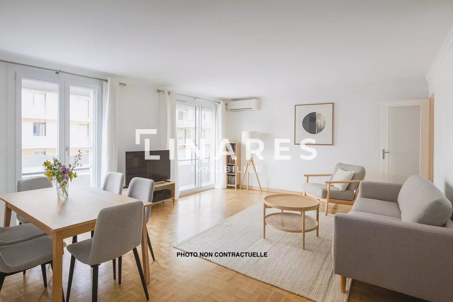 LE MEDICIS  - Appartement T4 107m2 - Double Exterieur - Parking - 13004 Longchamp