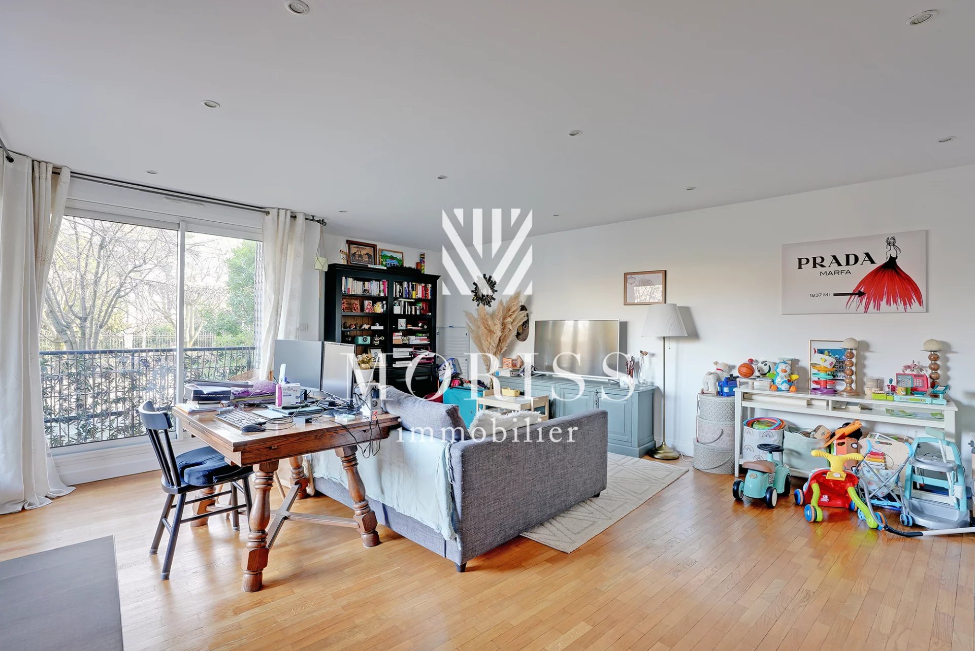 GRAND 3 PIÈCES - 82 m² - COURBEVOIE – BÉCON LES BRUYÈRES - Image 1