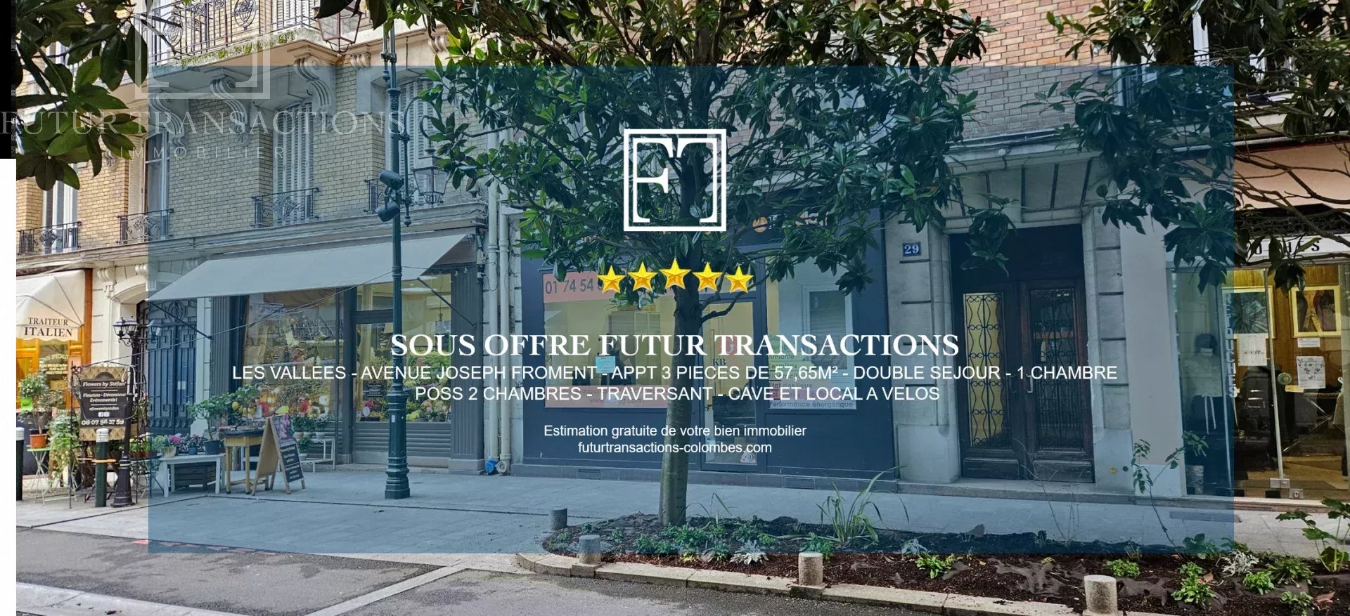 Agence immobilière de FUTUR TRANSACTIONS COLOMBES