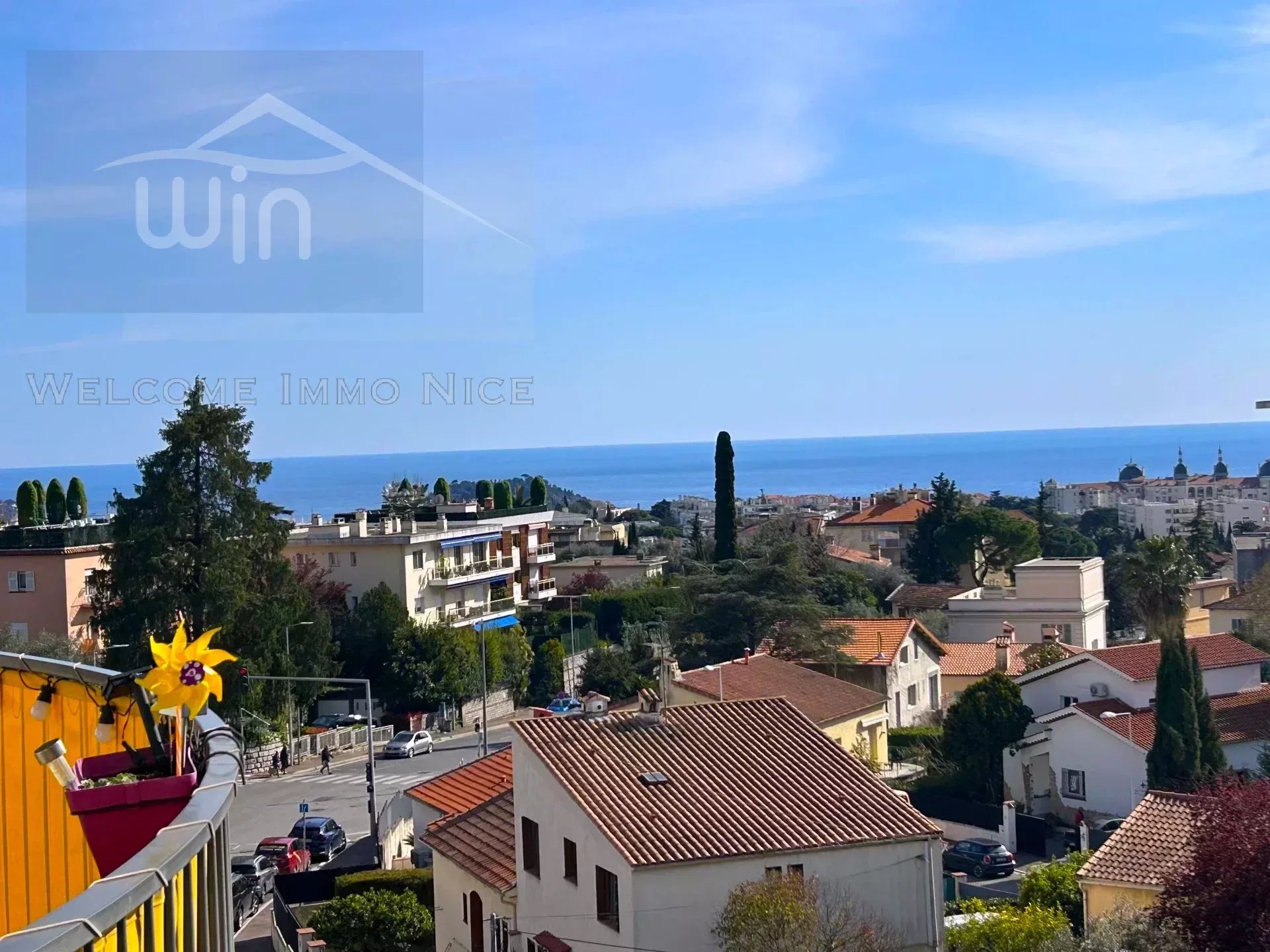 3 pieces -terrasse 87m2 - haut cimiez