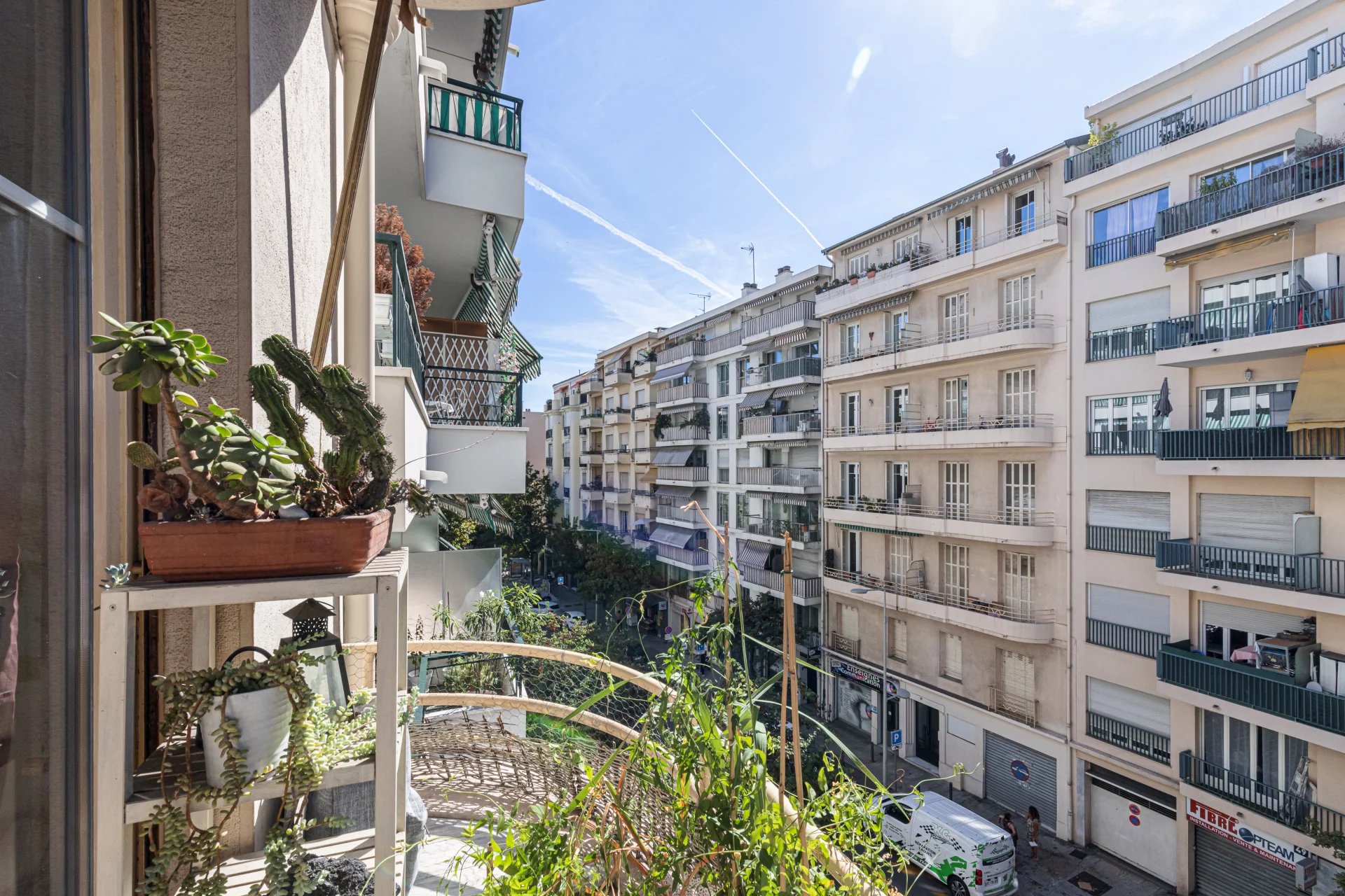 Nice Fleurs - 4 Pièces -  Avant Dernier  - Balcons