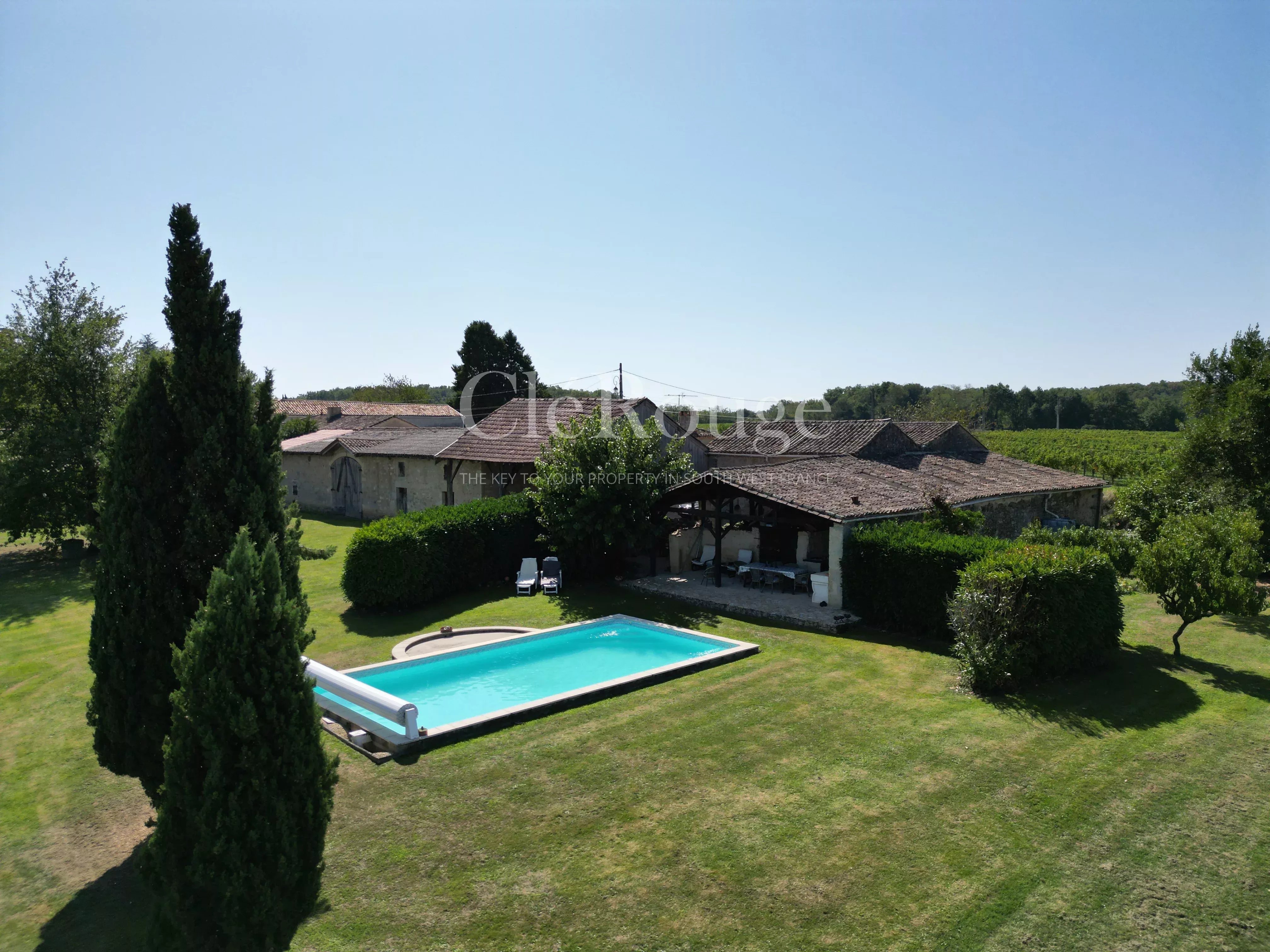 House in Gensac - view 1