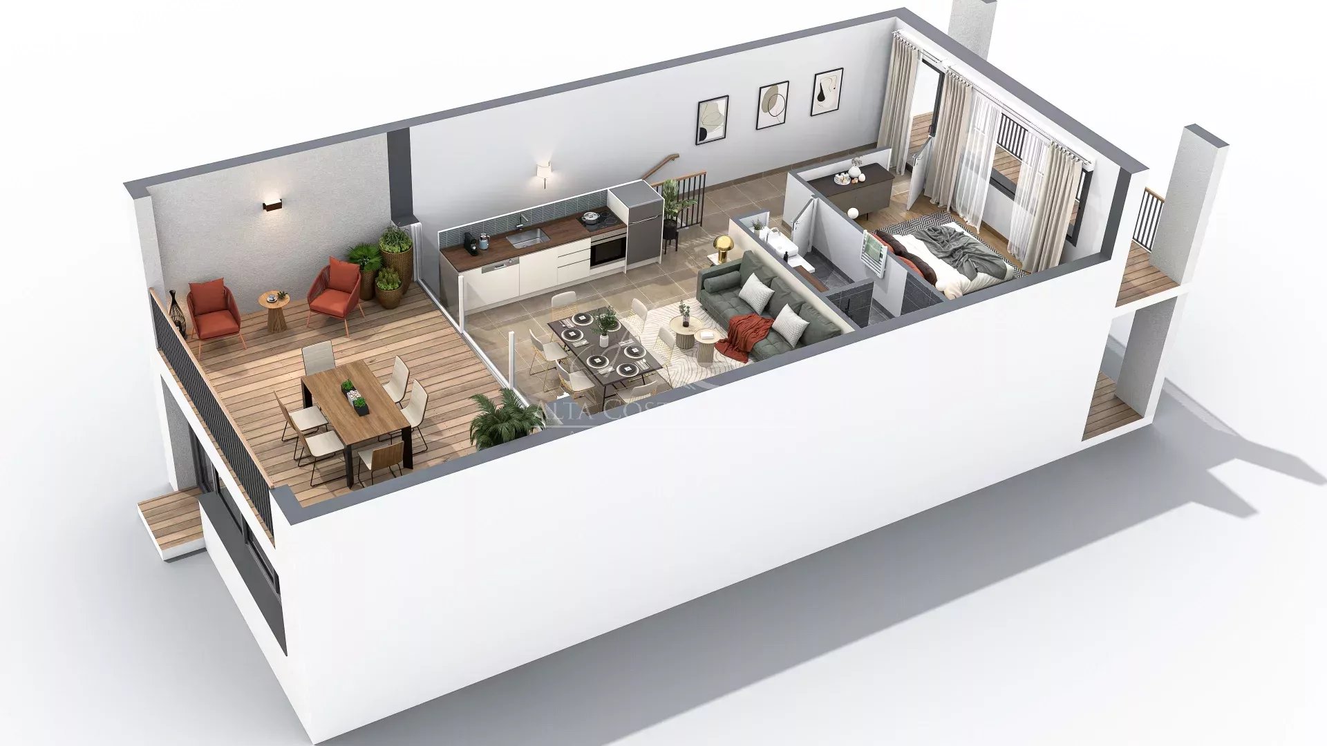 Agence immobilière de 