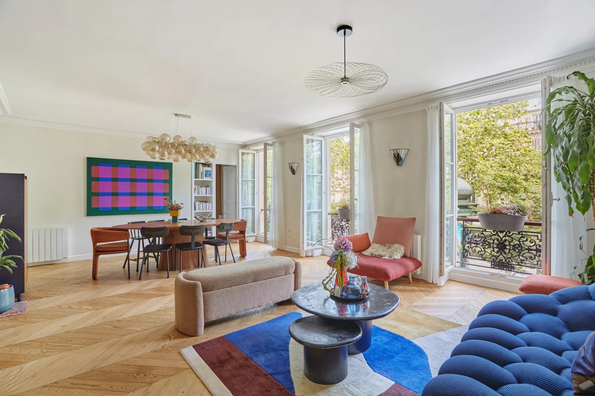 Haut-Marais / Place des Vosges – Appartement familial de 98 m² entièrement revisité par architecte
