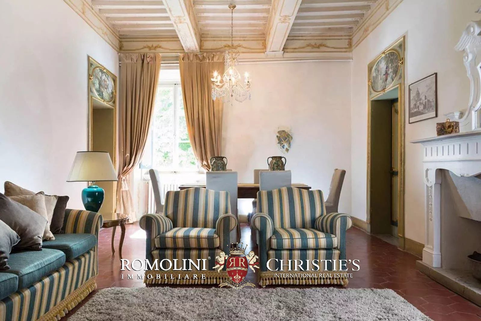 LUXURY HISTORICAL VILLA FOR SALE IN RADDA IN CHIANTI, TUSCANY