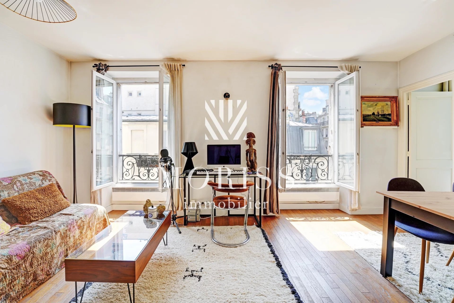 PARIS XI -  rue St-Maur : Appartement 41 m2 2 pièces 1 chambre - Image Array