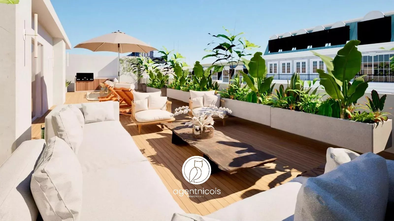 Agence immobilière de 