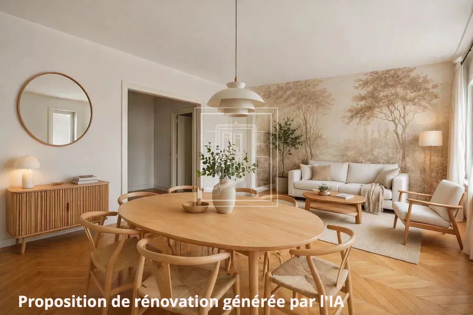 Proposition de rénovation générée par l'IA