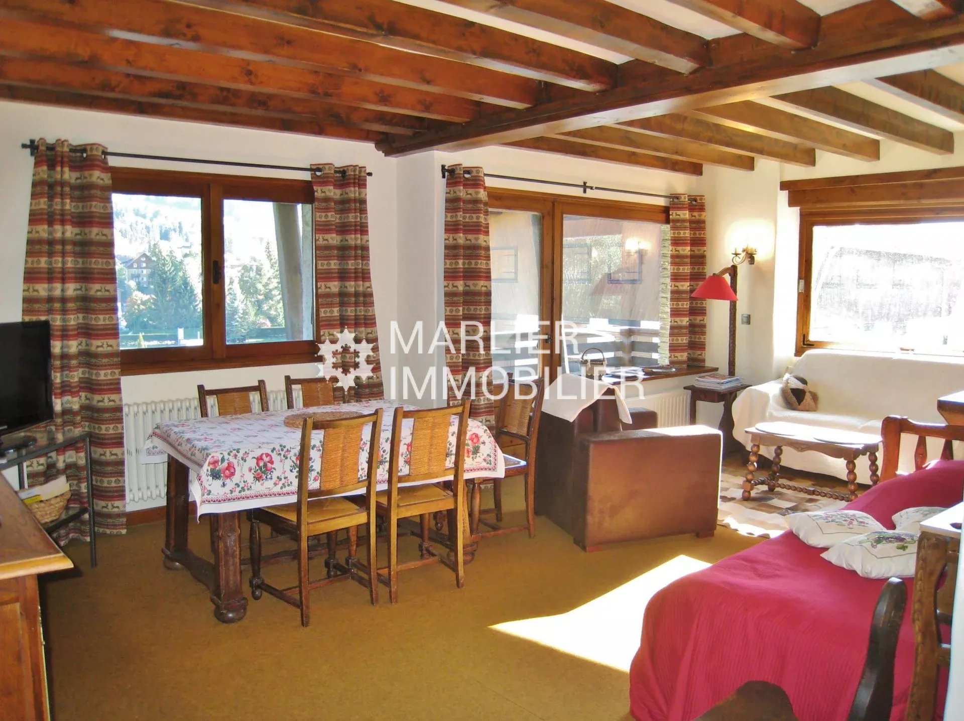 Location saisonnière Appartement Megève