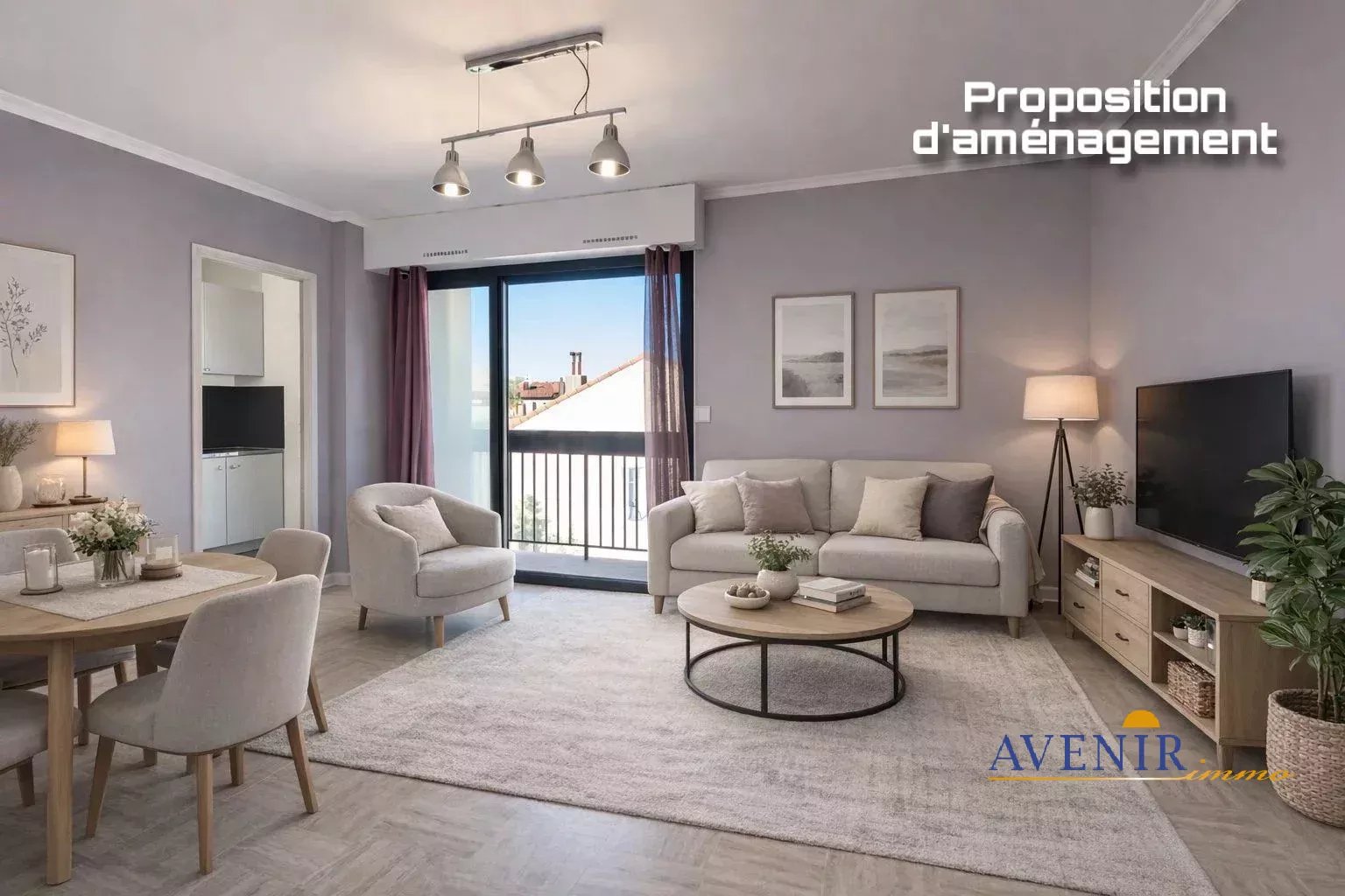 Agence immobilière de 