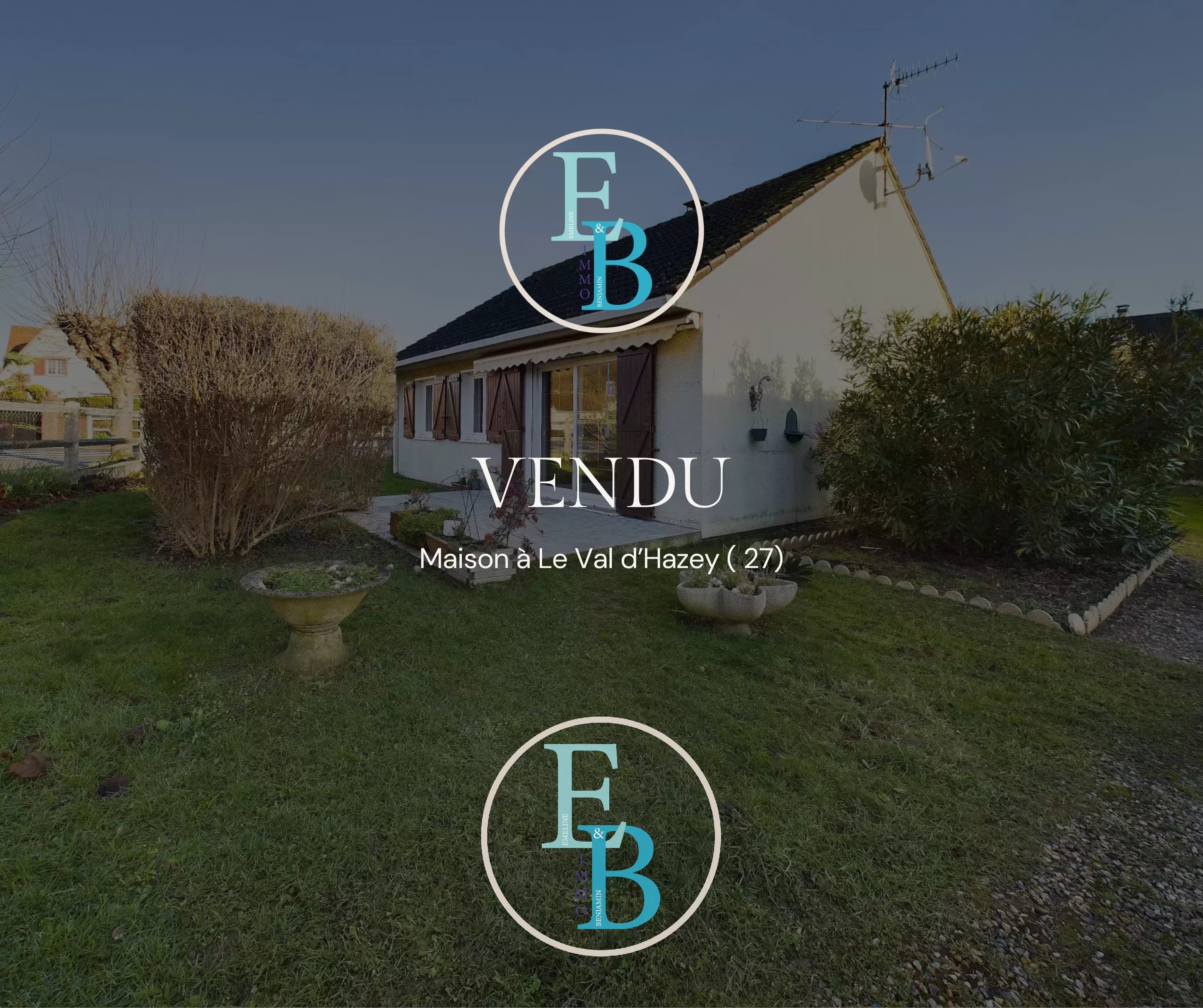 Maison — 75 m² — 4 pièces — Aubevoye