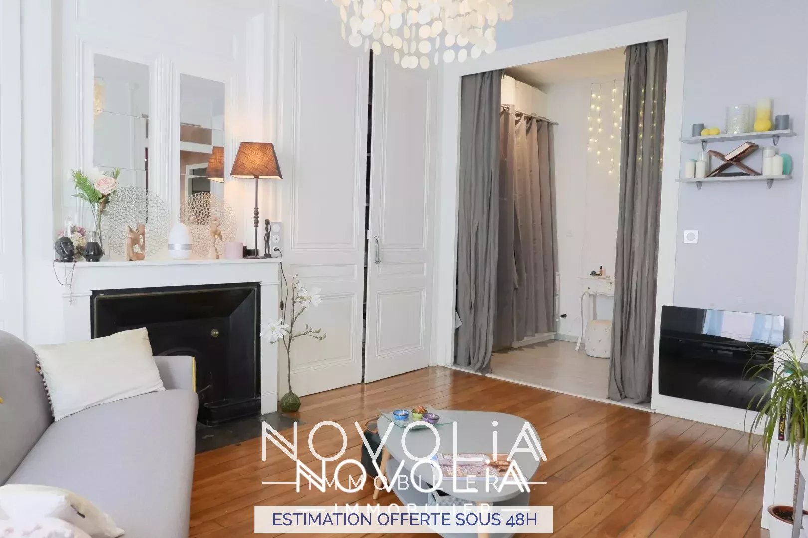 Achat Appartement Surface de 47.48 m/ Total carrez : 47.48 m, 2 pices, Villeurbanne (69100)