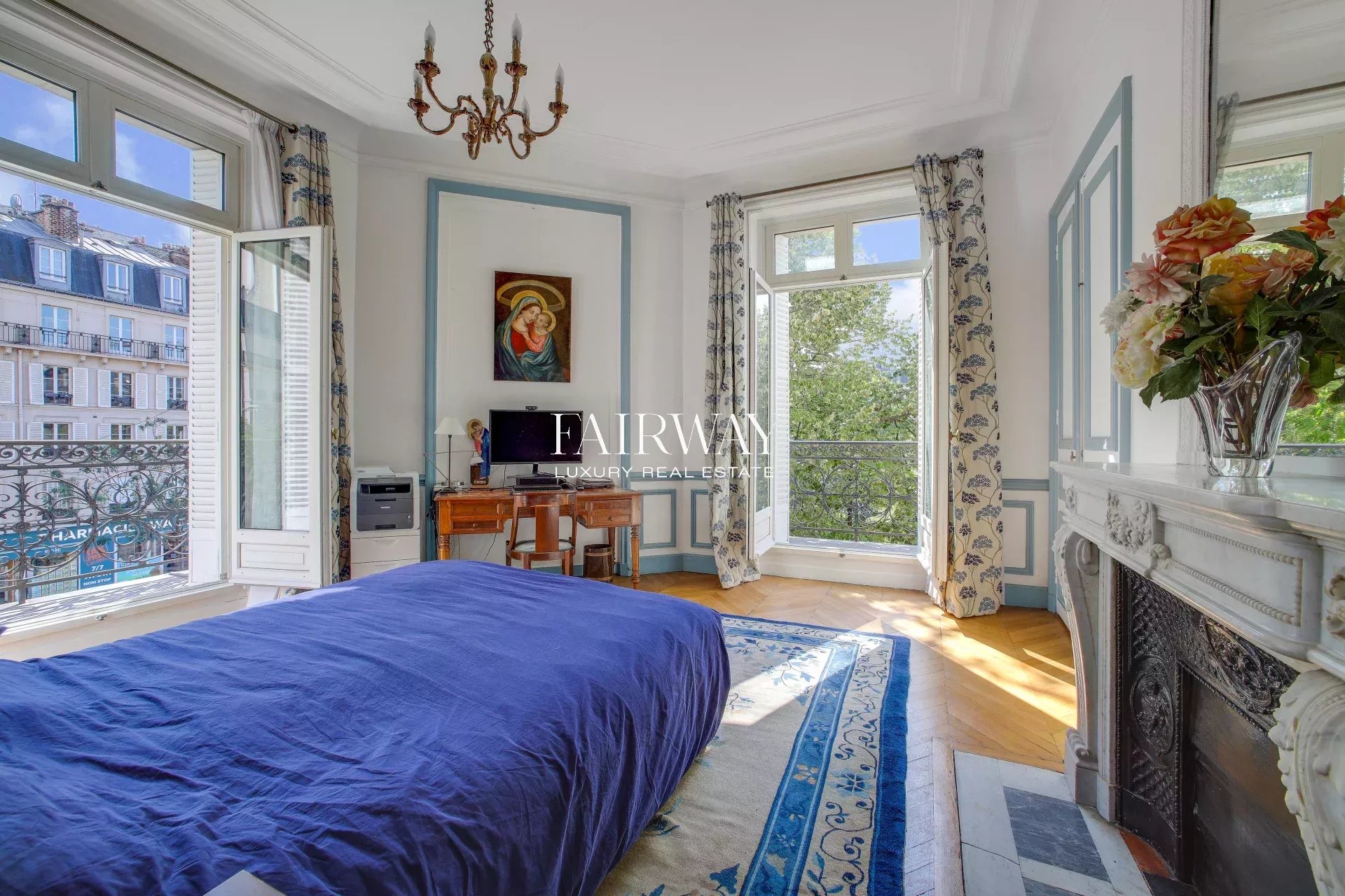 Appartement familial de standing de 213m² avec 5 chambres dans le 8ème arrondissement de Paris