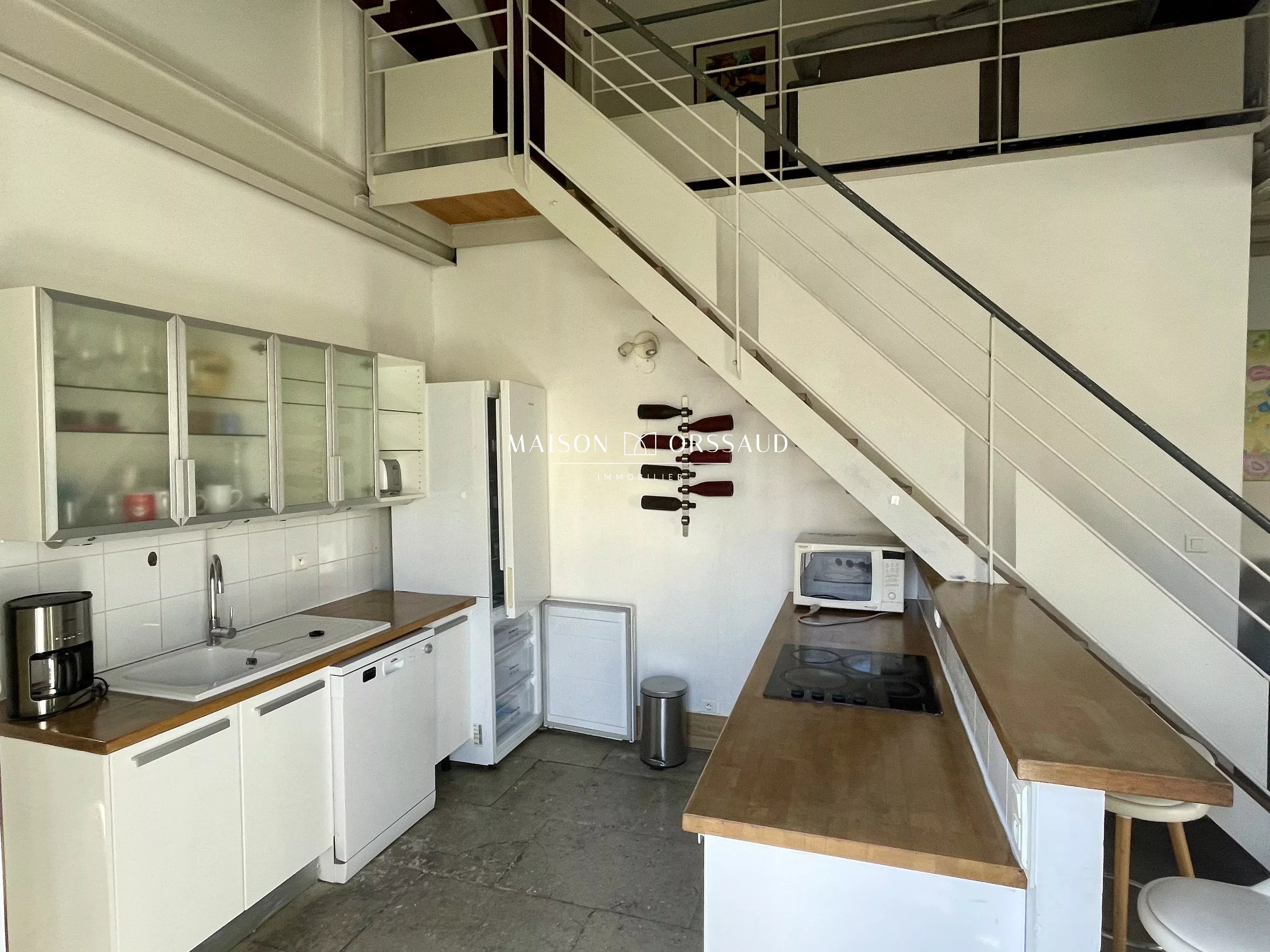 D3 untypisches Duplex im 3. und 4. und letzten Stock - Stadtzentrum