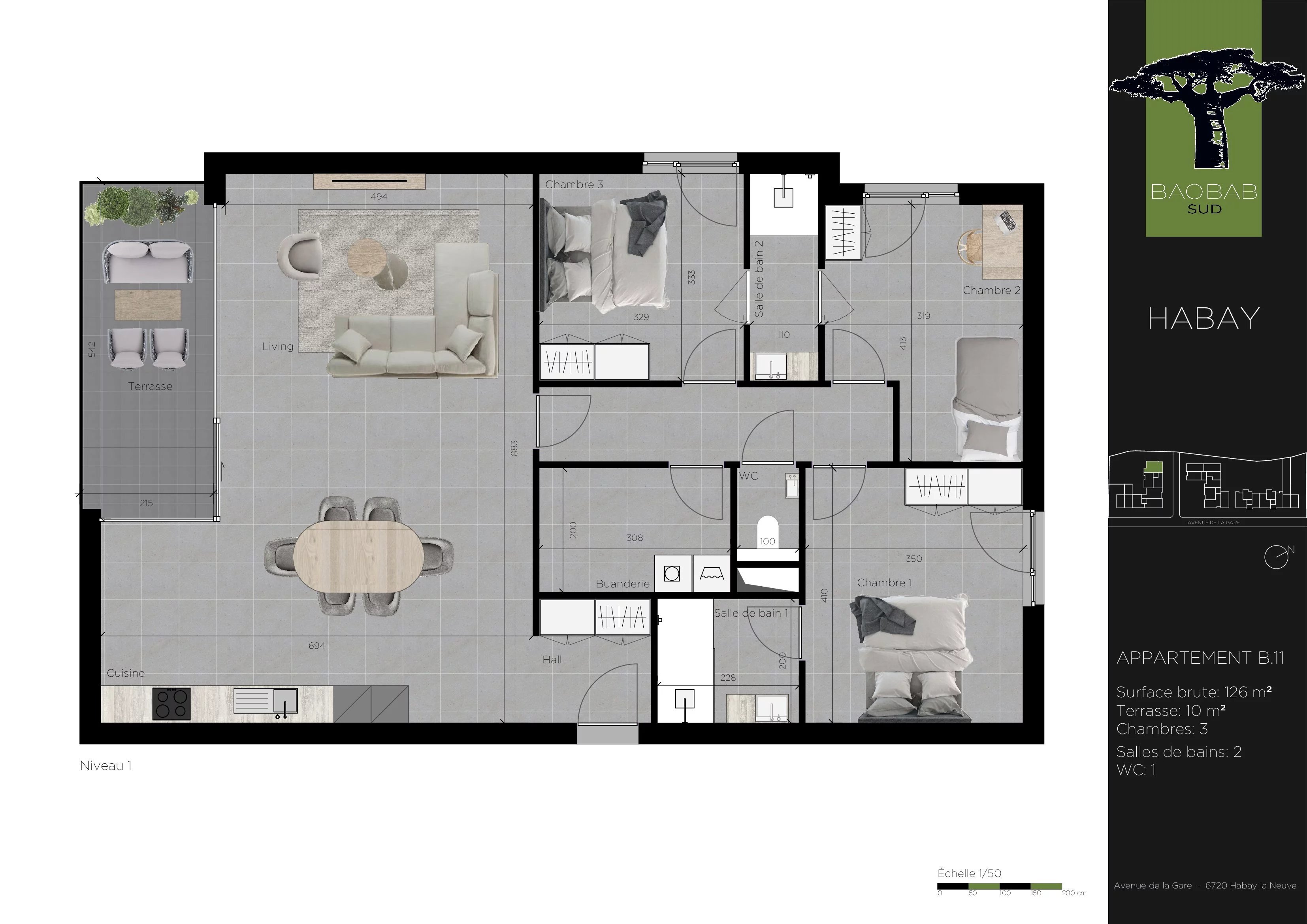 Vente Appartement Habay-la-Neuve