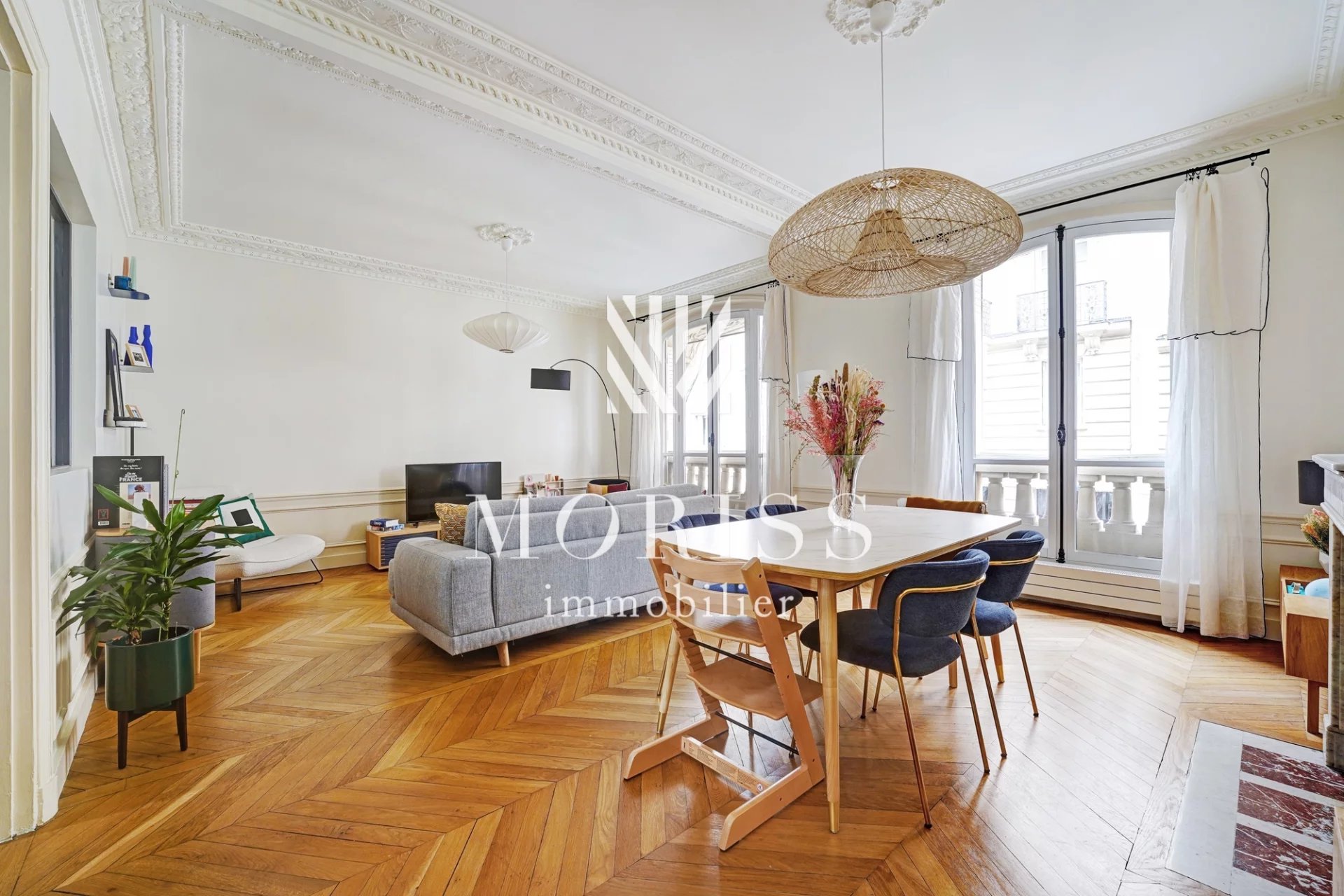 PARIS XVII – BATIGNOLLES - APPARTEMENT 5 PIÈCES - Image 1