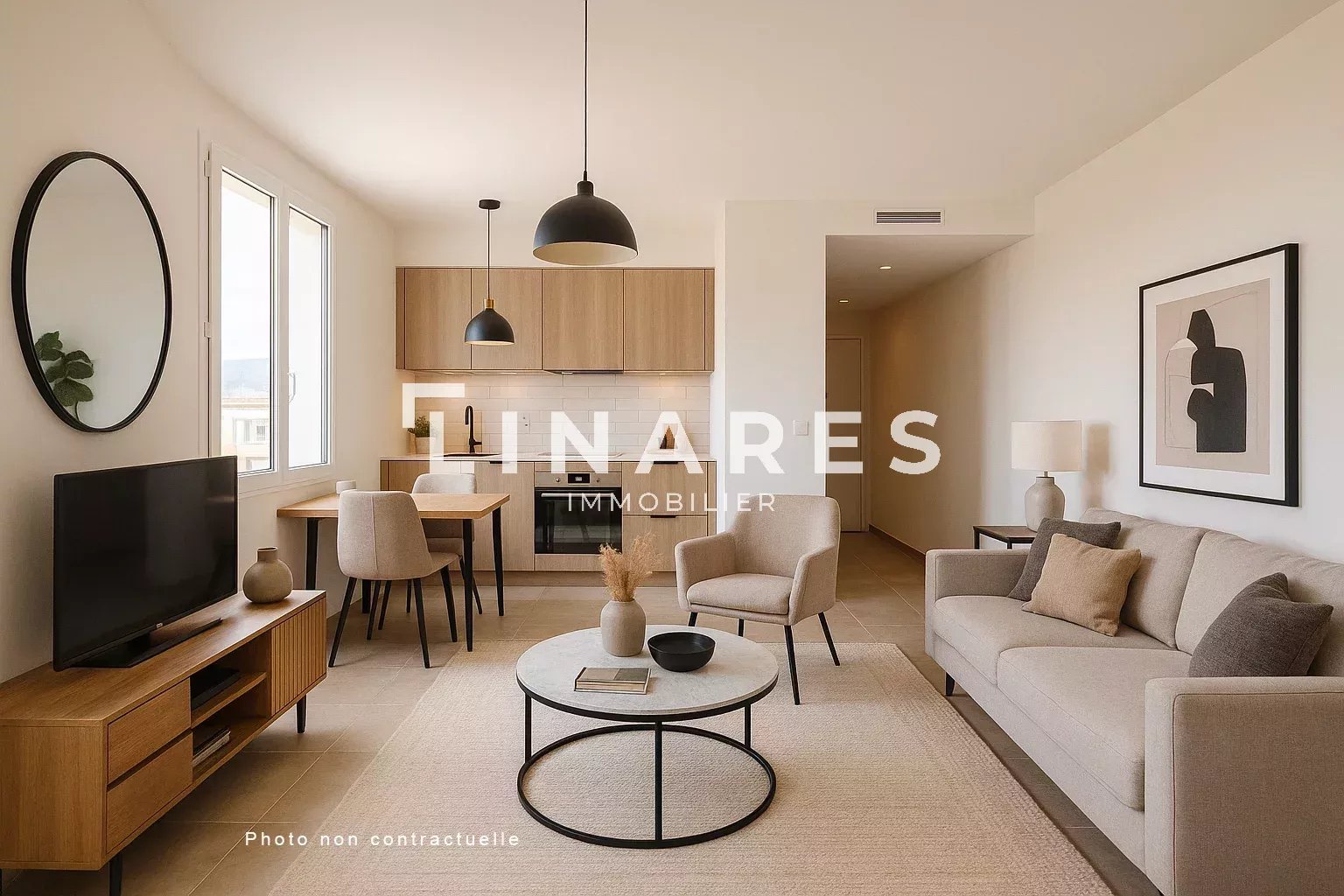 L'ENVY - T2 de 44m2 - Parking - 13009