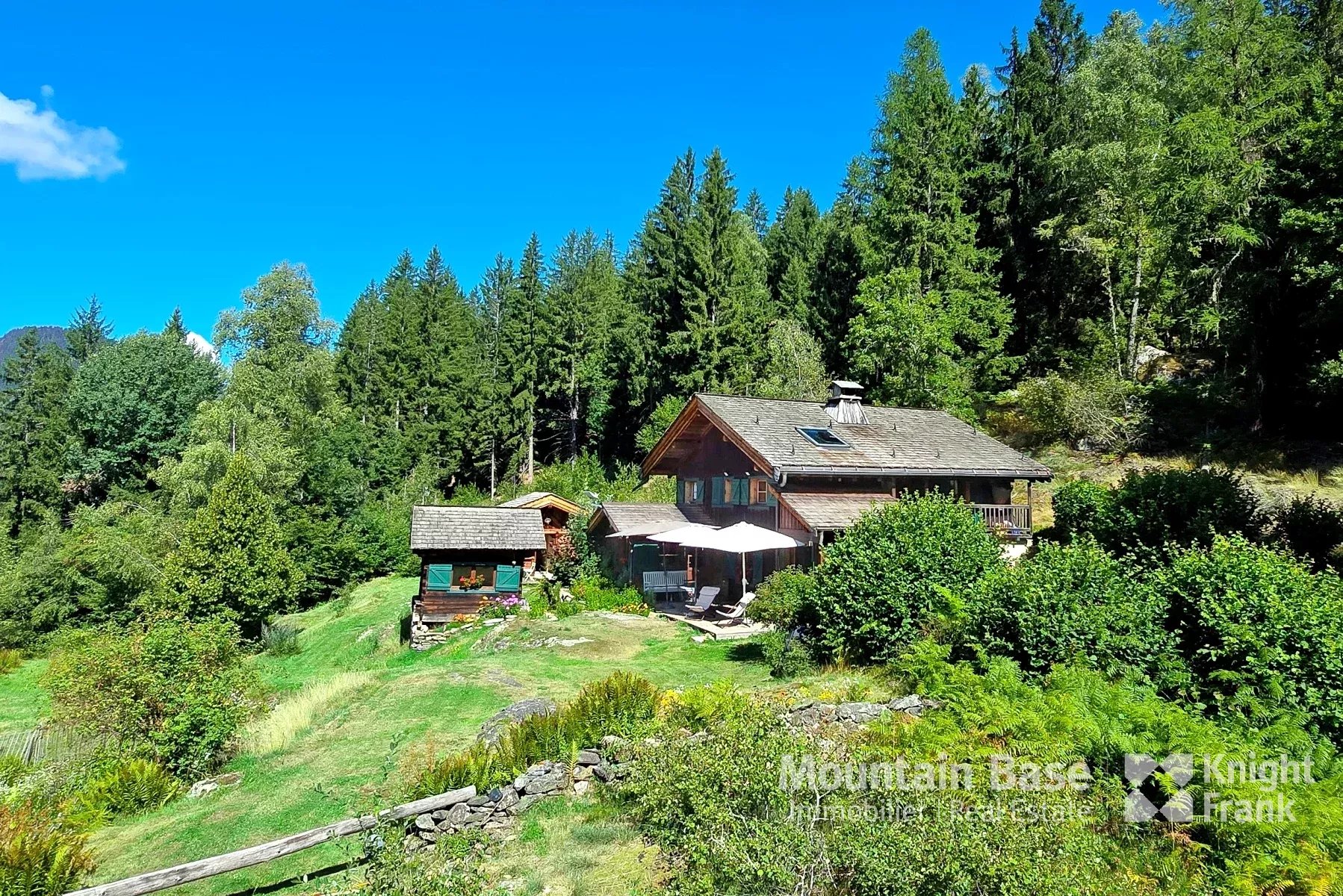 Photo of A charming chalet situated in its own clearing in the woodlands at the top of Le Coupeau.