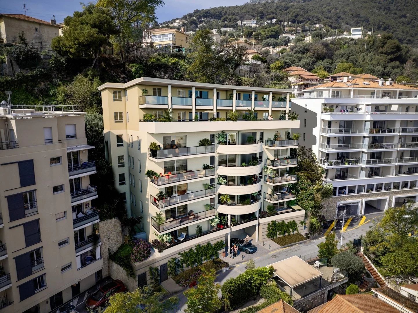 Apartment in Beausoleil - view 1