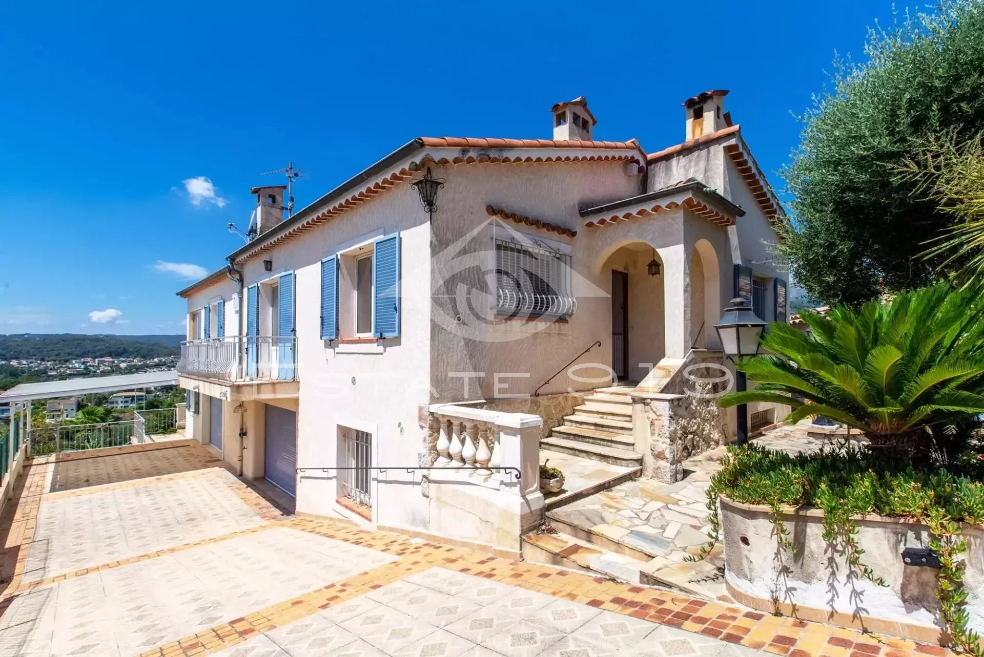 SAINT PAUL DE VENCE - PANORAMIQUE