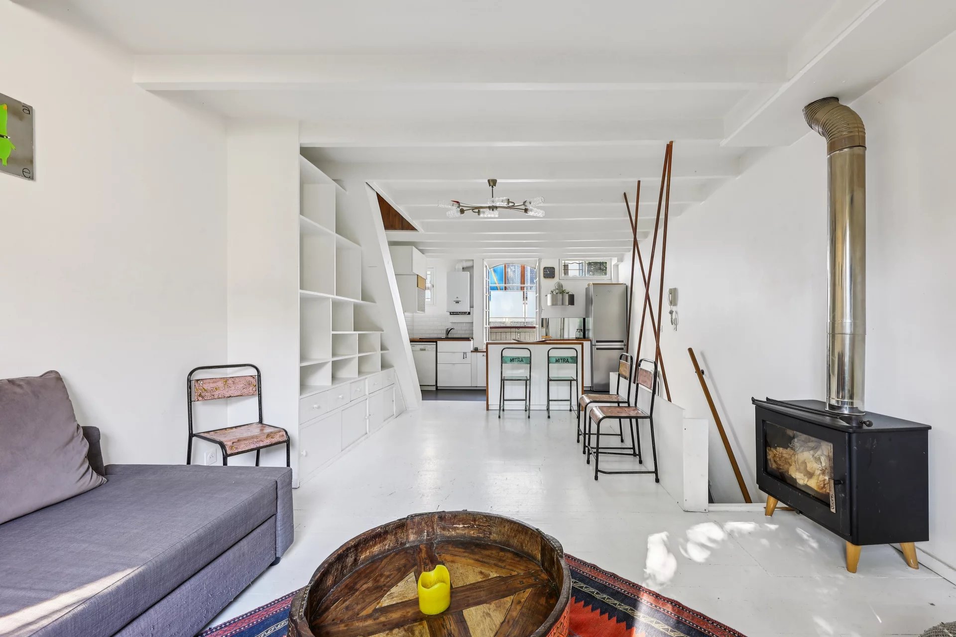 Paris 13th - Family townhouse in absolute calm