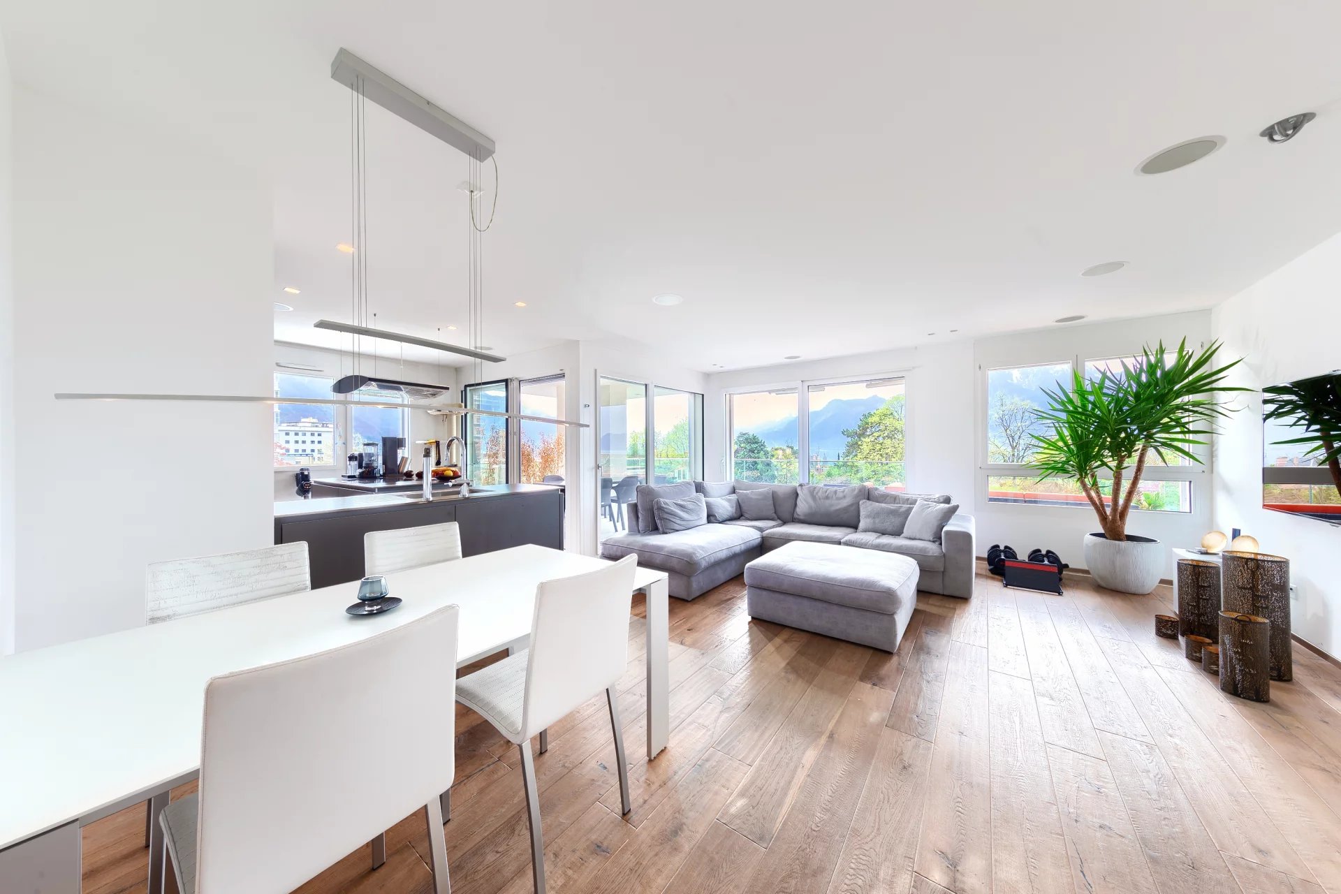 Appartement de standing à Montreux, à deux pas du lac