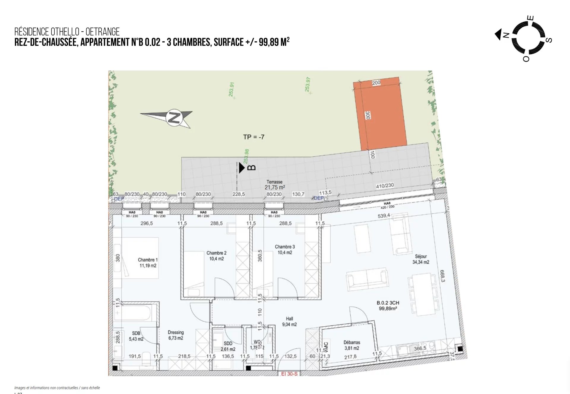 Vente Appartement Oetrange