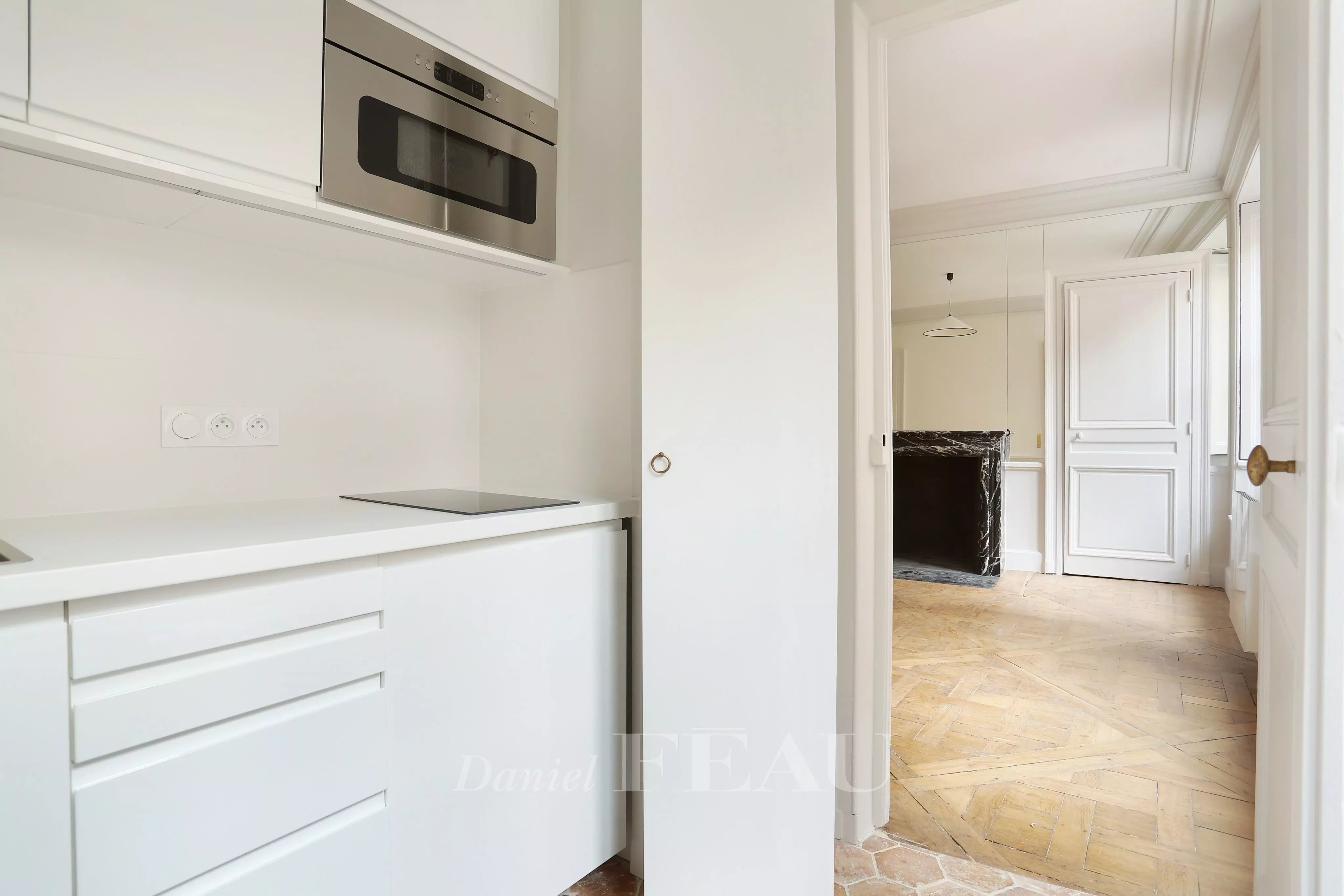 Hallway Tile Stainless steel