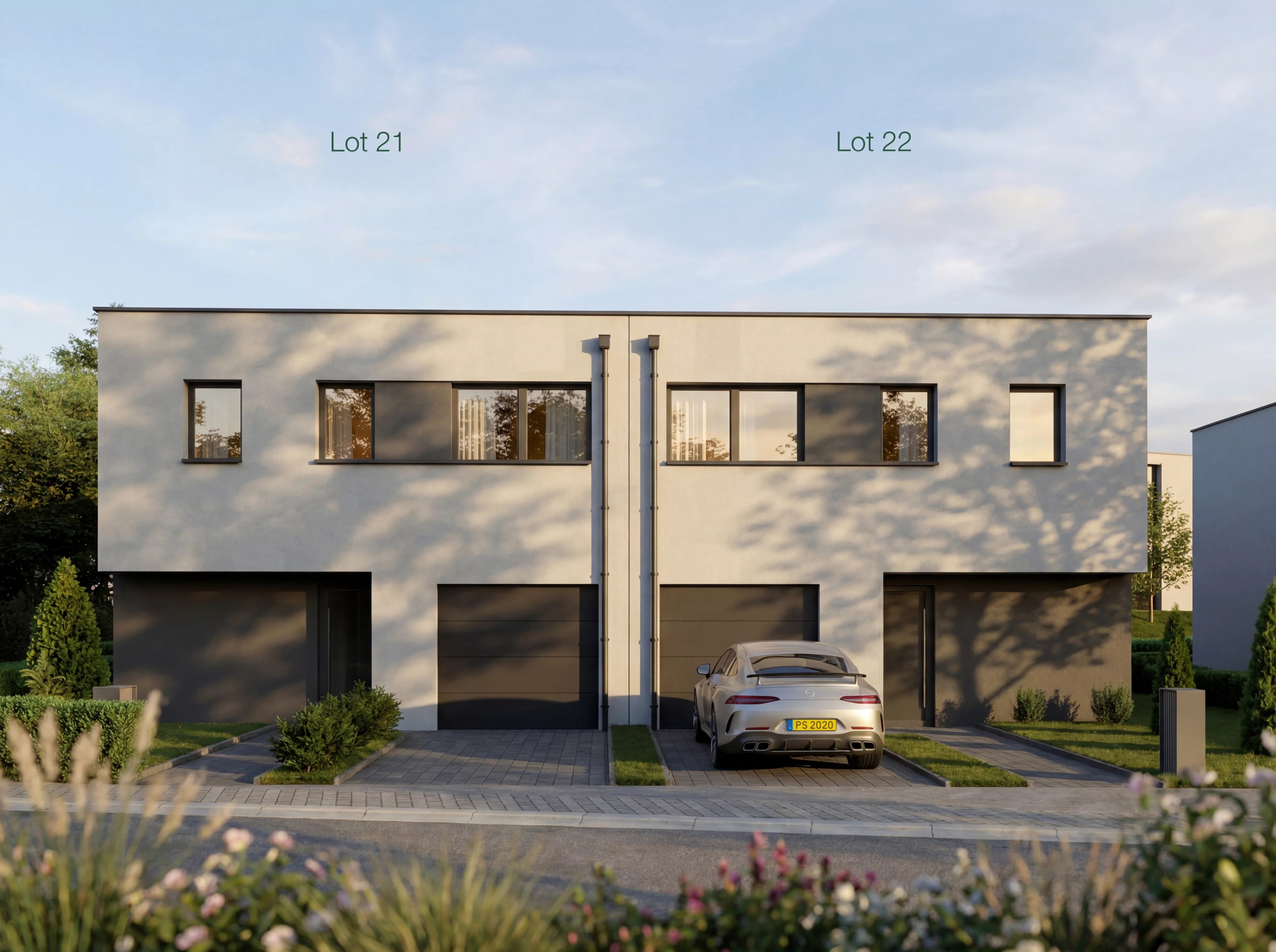 Maison contemporaine neuve à vendre à Rodenbourg – Lot 21