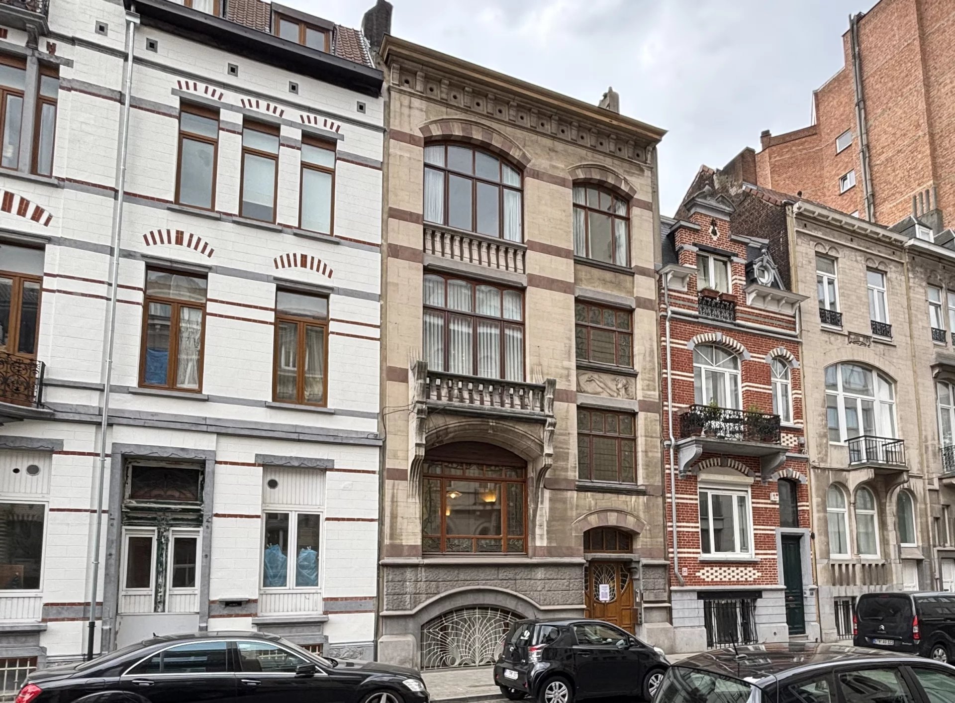 Bruxelles Quartier des Squares - Grande Maison Art Nouveau