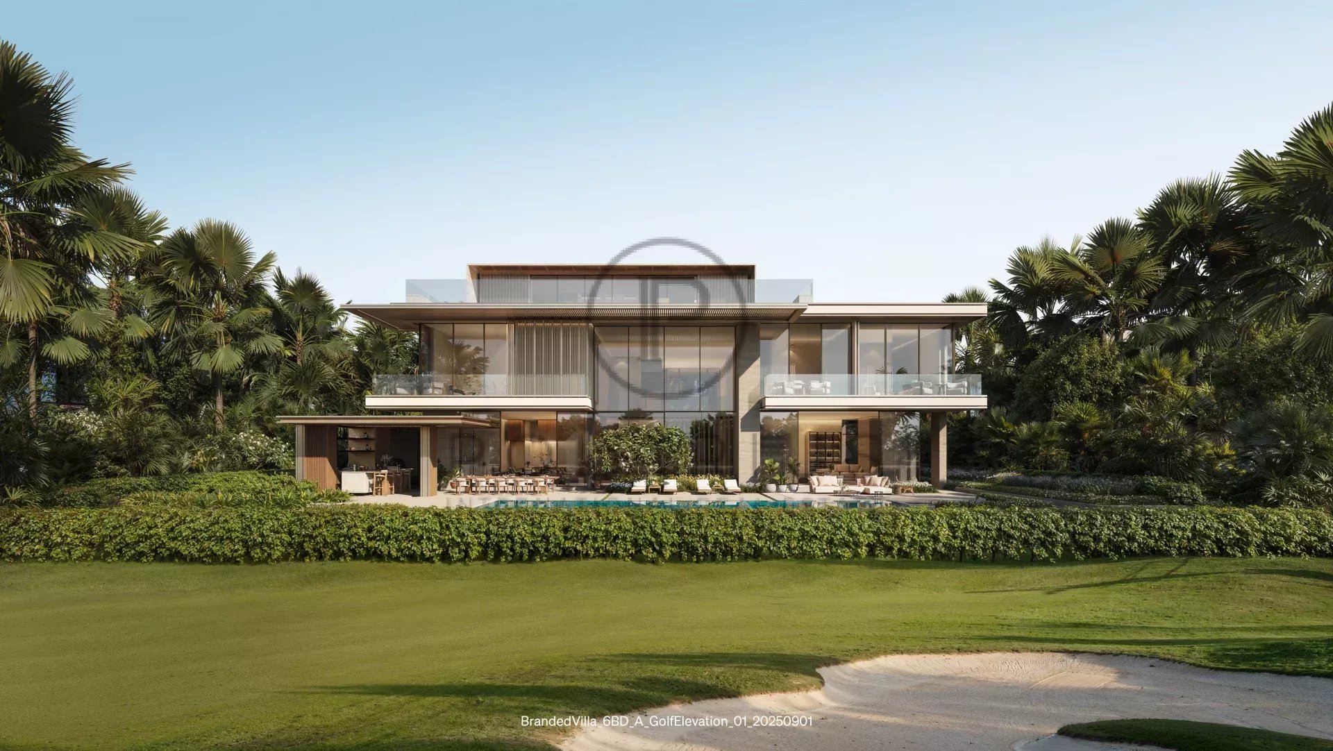Signature Golf View 6-Bed Luxury Villa - Abu Dhabi