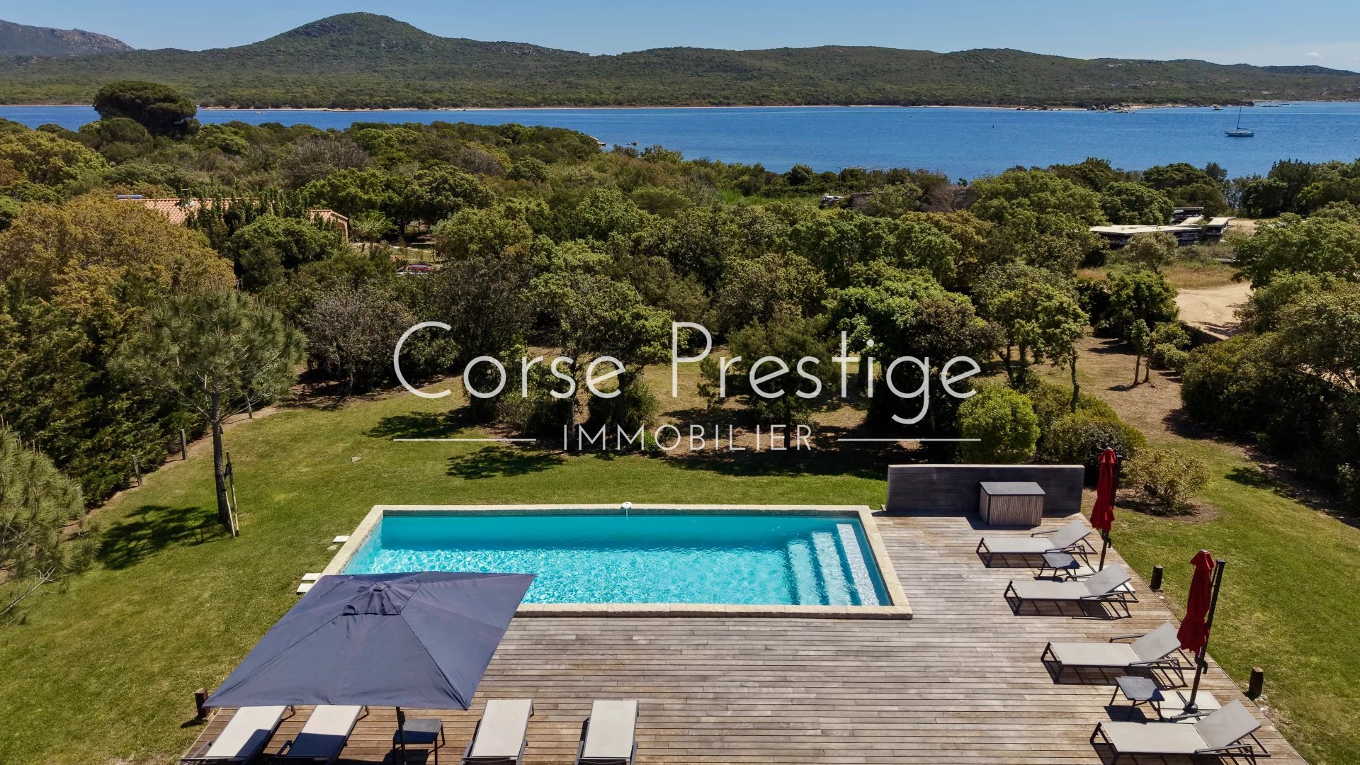 elegant stone villa with pool in pianottoli-caldarello – southern corsica image1