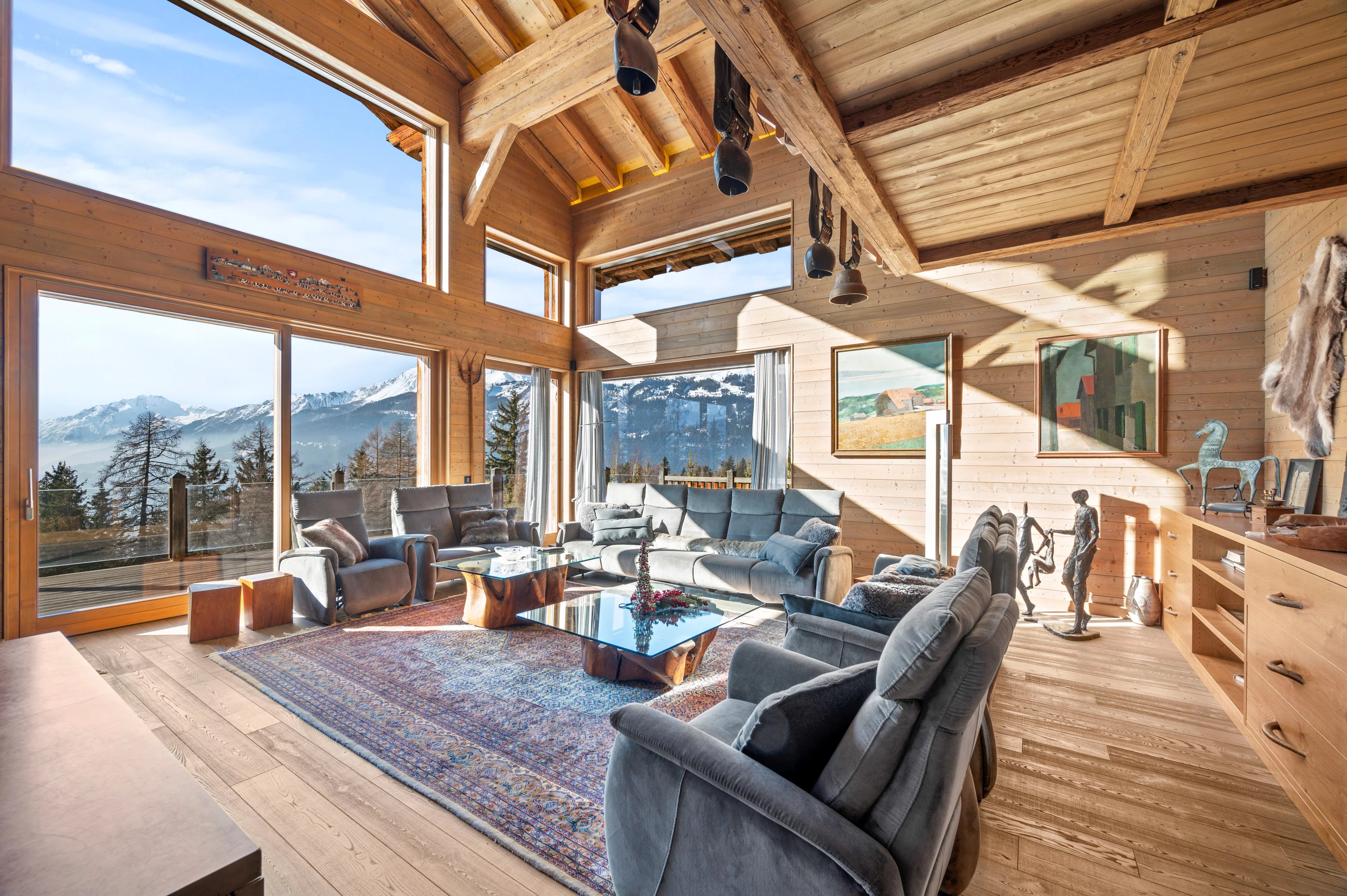 Majestätisches Familienchalet in Crans-Montana