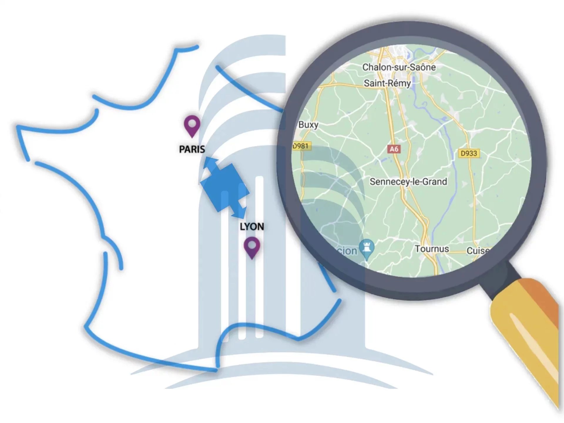 Vente Terrain constructible Sennecey-le-Grand