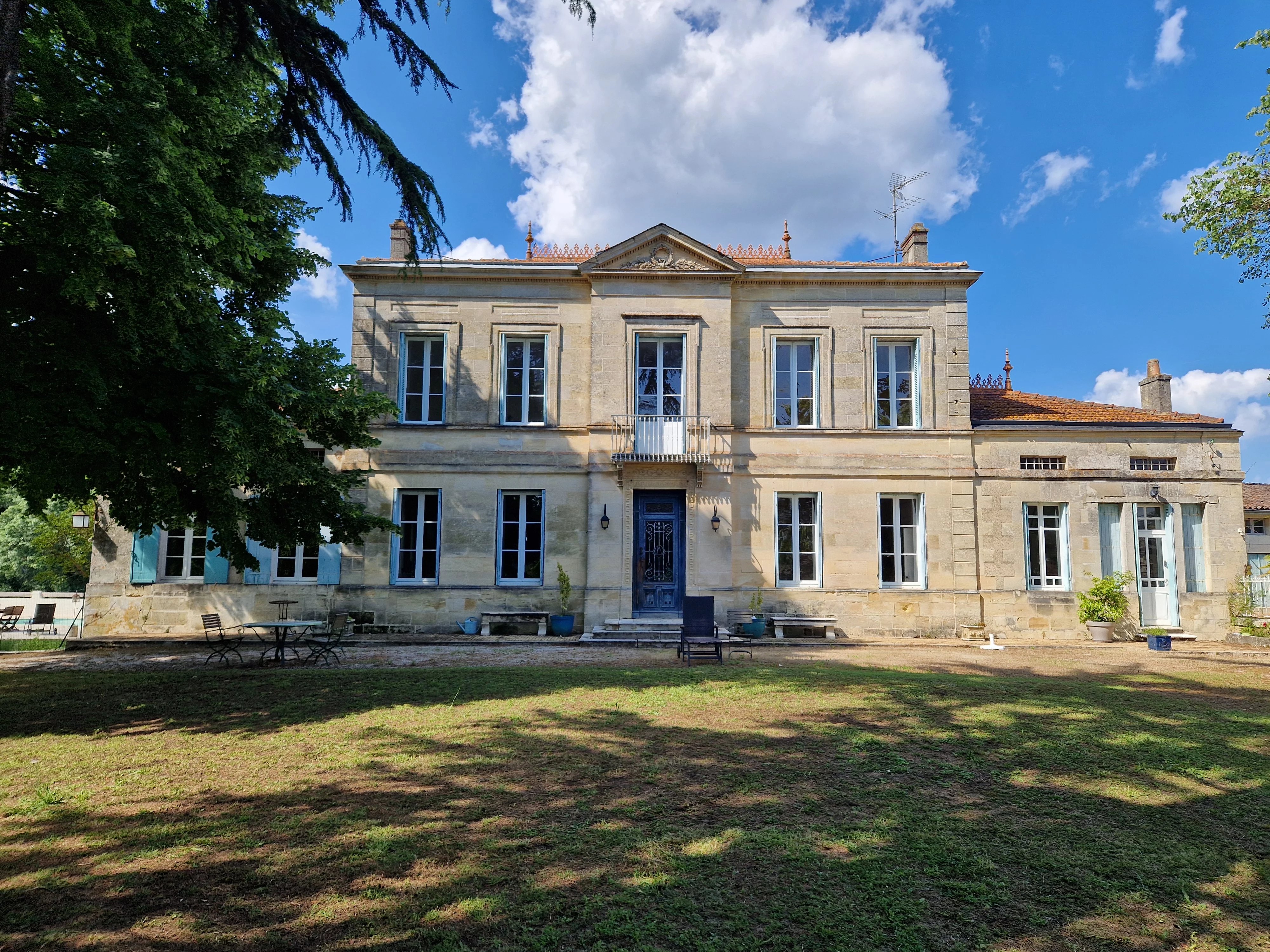 CHATEAU AVEC VIGNOBLE