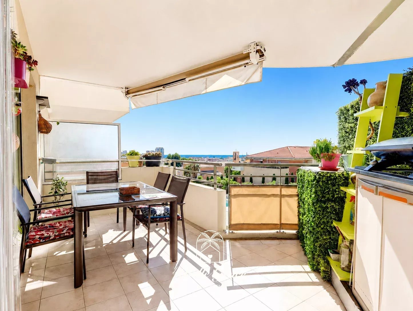 St Laurent du Var 4P 84m² Vue dégagée mer "Daisy"