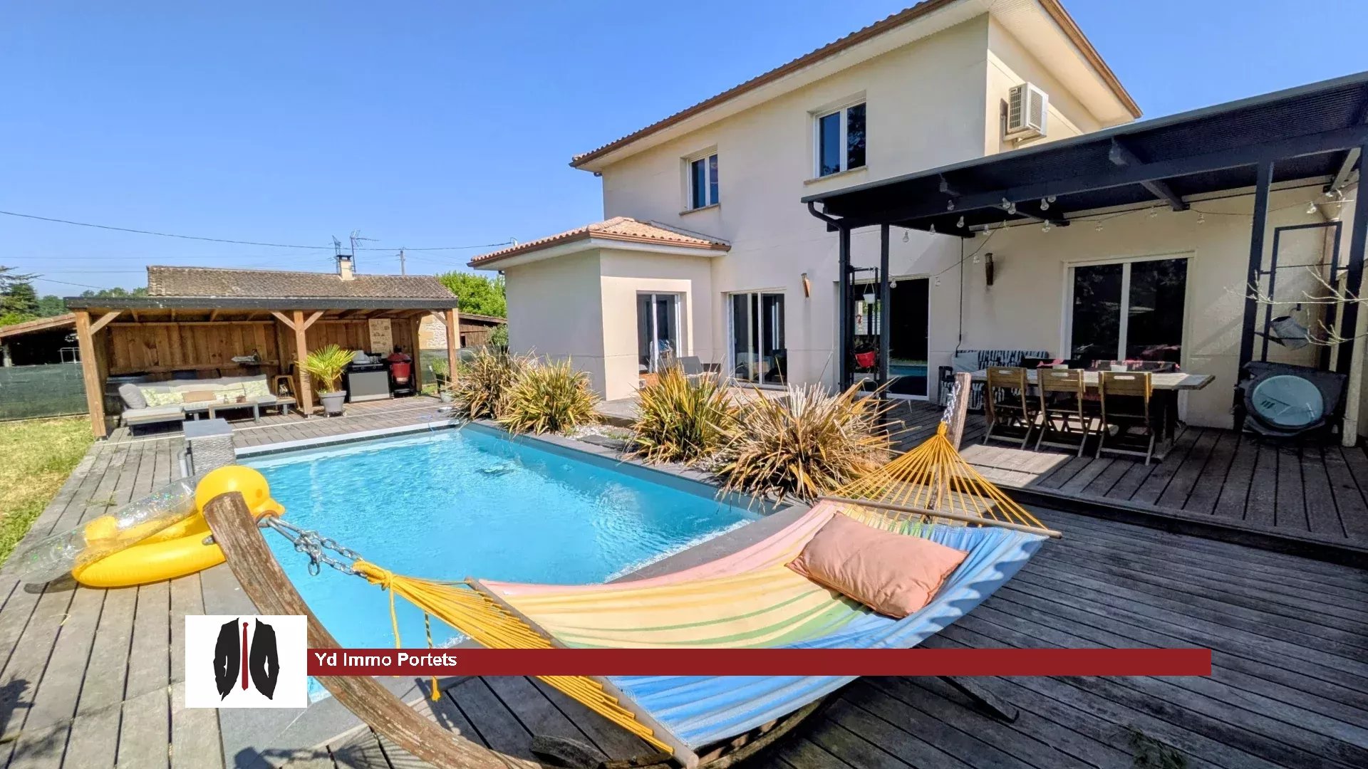 Maison 3 chambres + bureau proche bourg de Saint-Selve