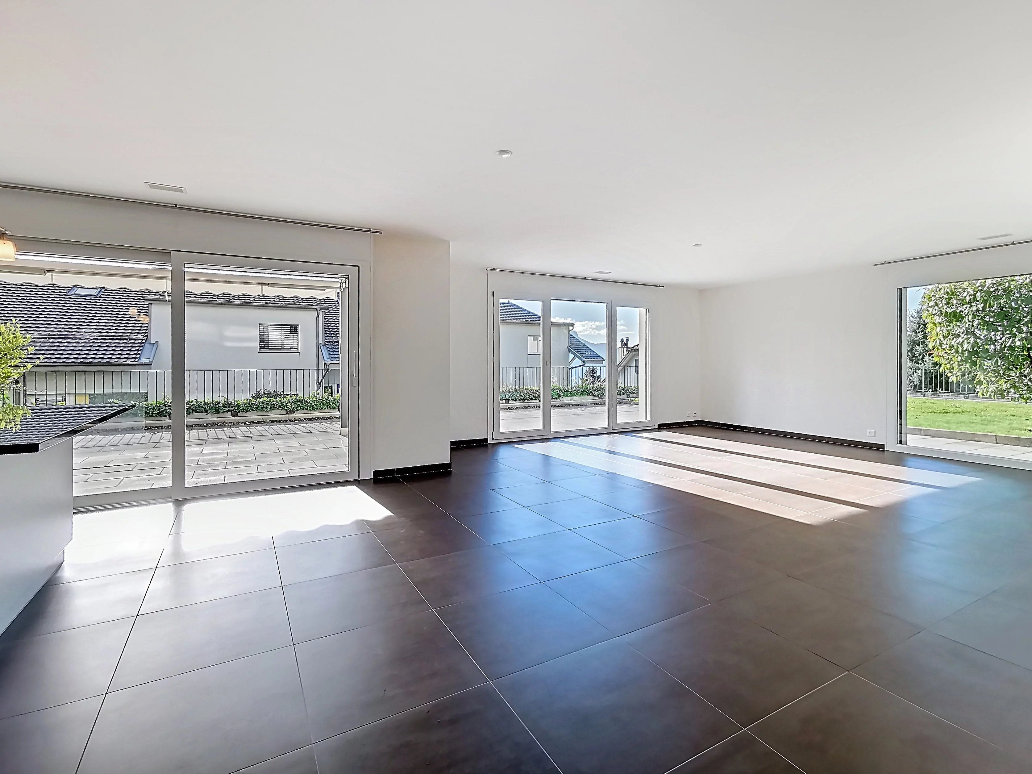 Superbe 3.5 pièces avec jardin, terrasse et échappée sur le lac