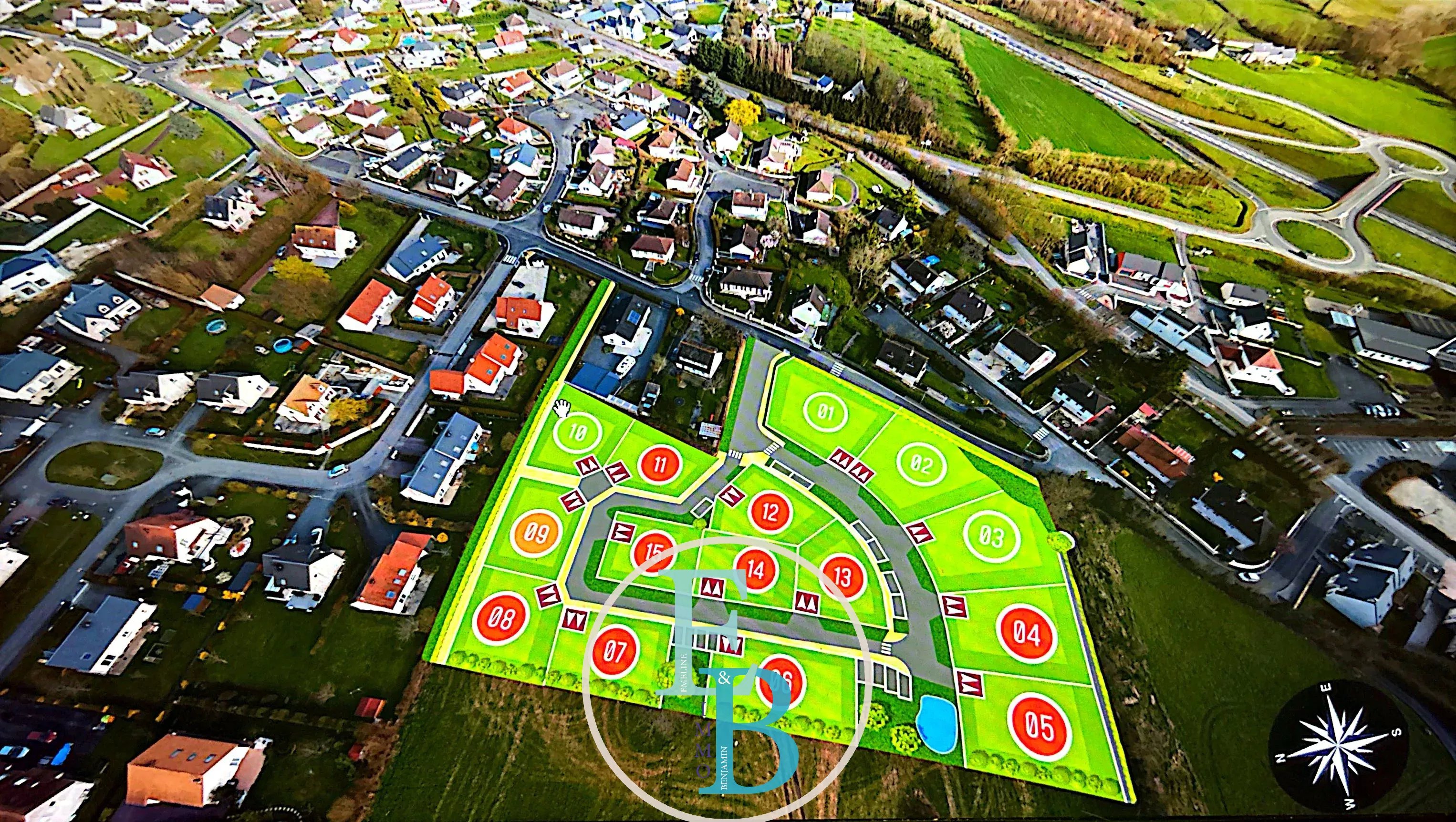 Terrain — 485 m² — Bayeux