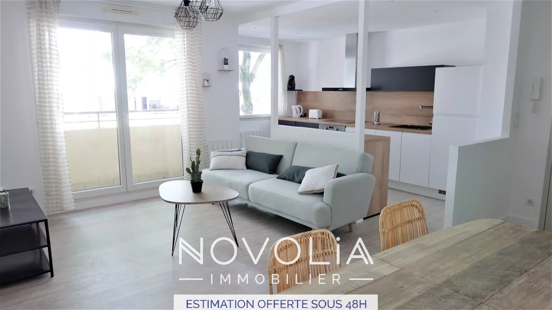 Location Appartement Surface de 45.54 m, 2 pices, Lyon 3me (69003)