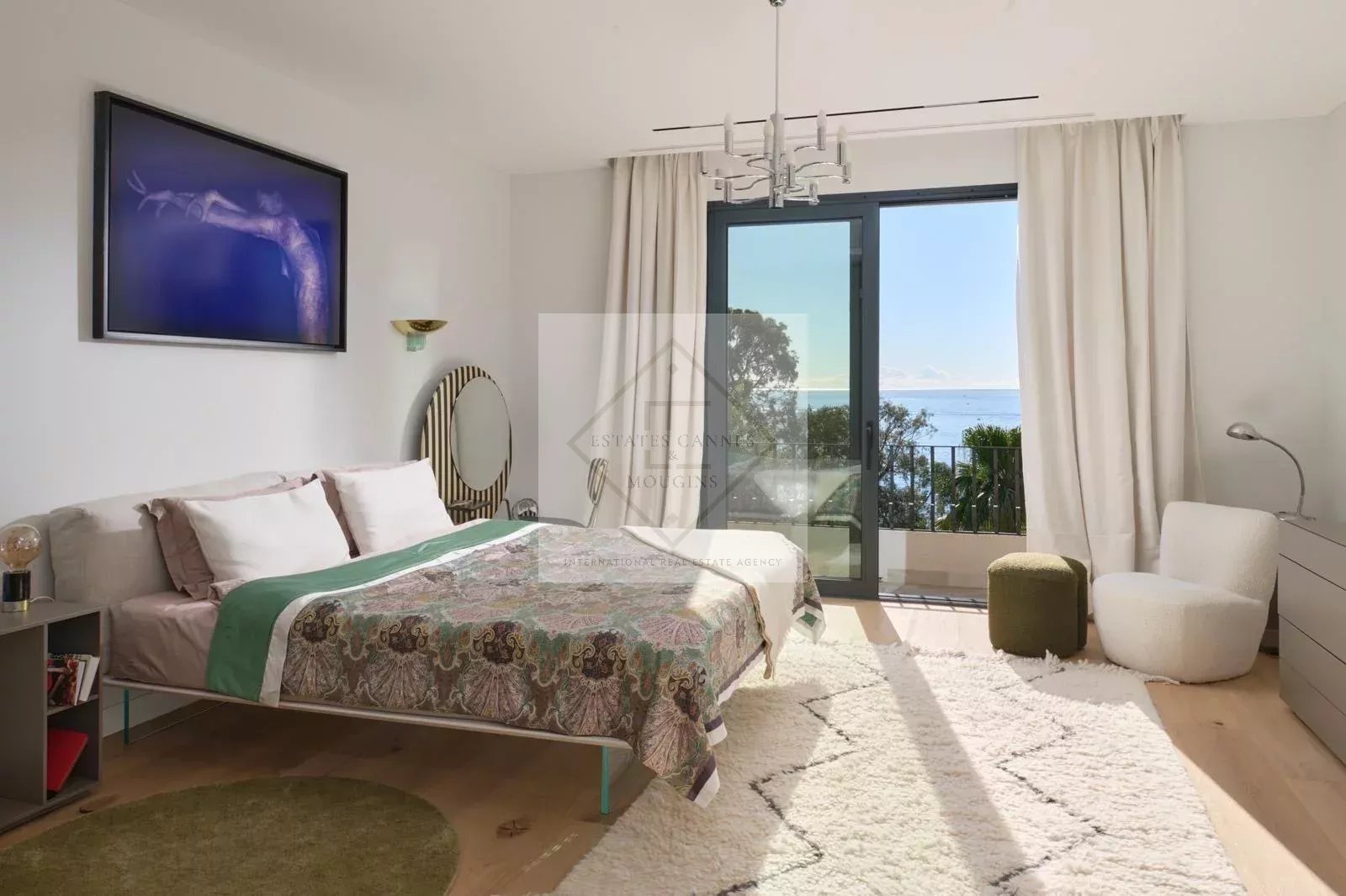 Villa de luxe à Cannes : Écrin d'élégance avec vue mer panoramique dans un domaine privé — photo 6