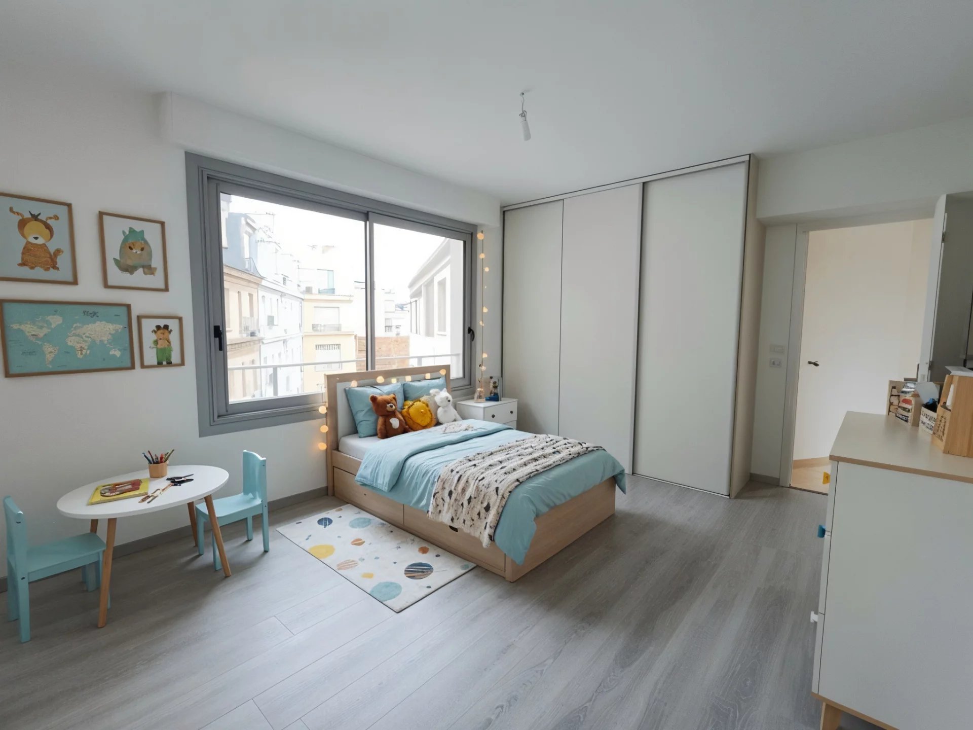 3P 90m², balcon et garage - Dernier étage