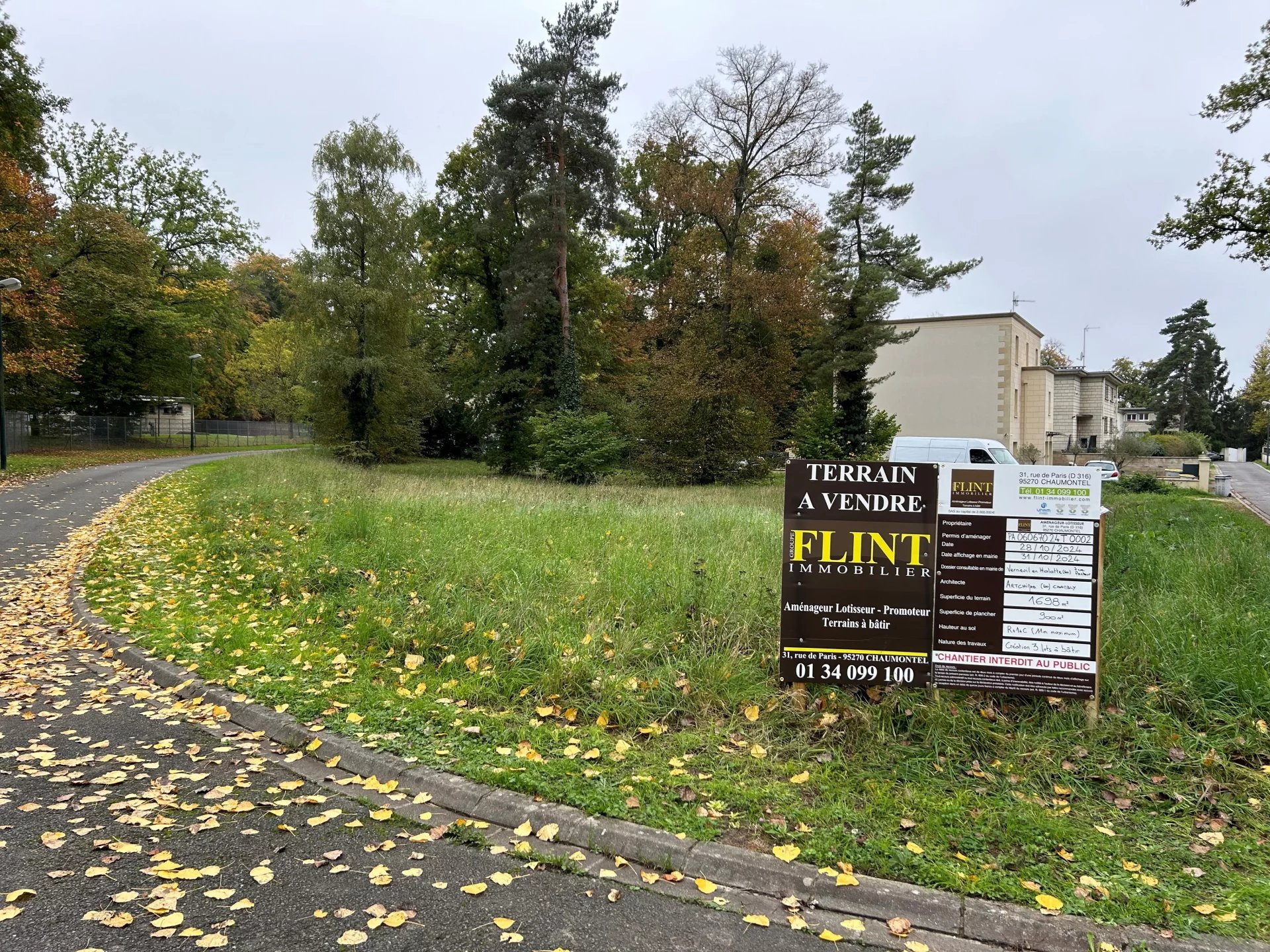 Vente Terrain constructible Verneuil-en-Halatte