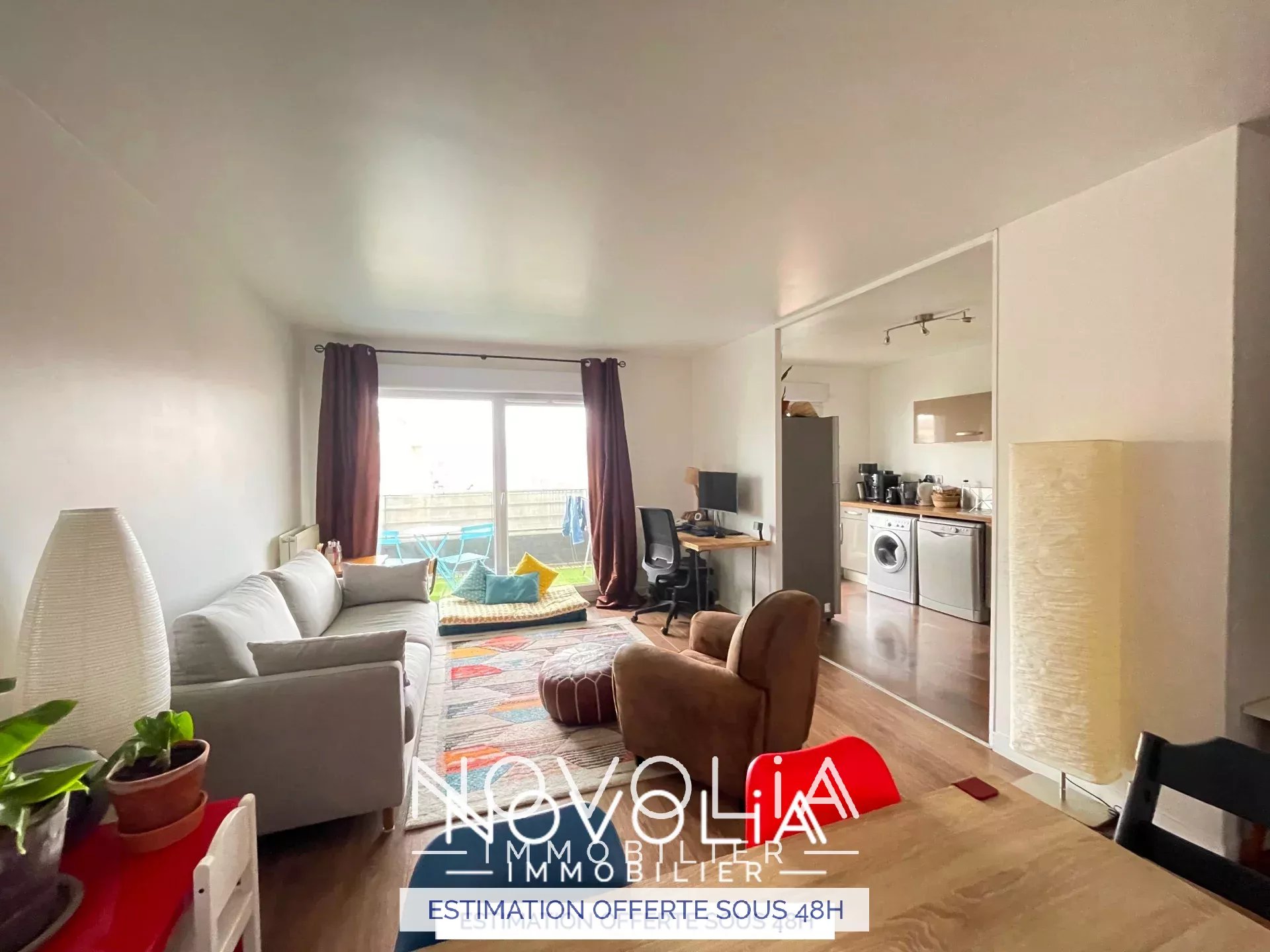 Achat Appartement Surface de 66.97 m/ Total carrez : 66 m, 3 pices, Villeurbanne (69100)