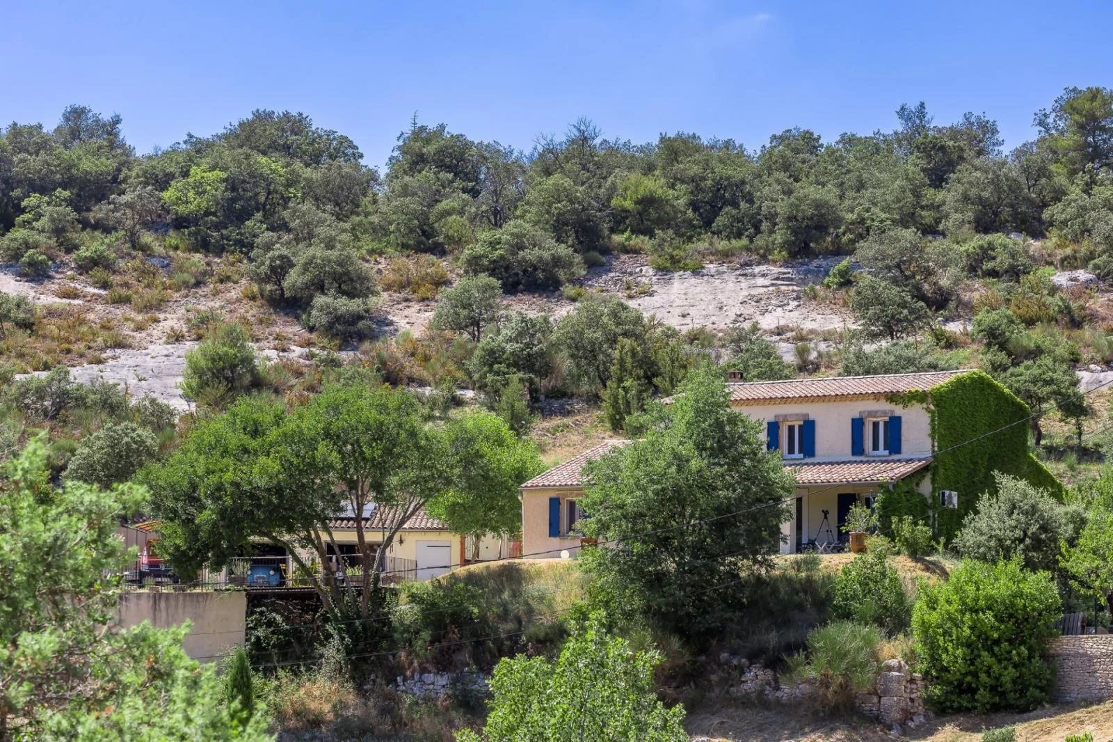 House with a view in Buoux
