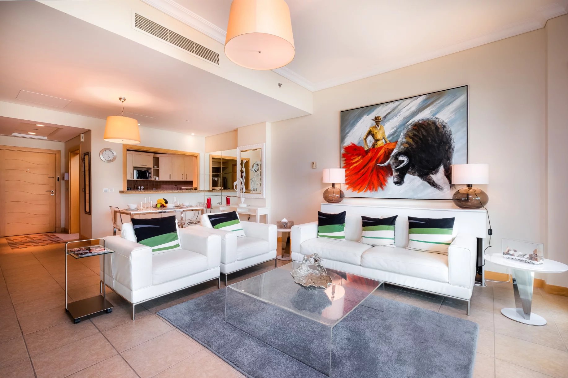 Emiratos Árabes Unidos - Dubái - Apartamento - Alquiler vacacional - 3 personas - 1 dormitorio - 1 baño - 106 m² - Piscina compartida - Gimnasio - Playa