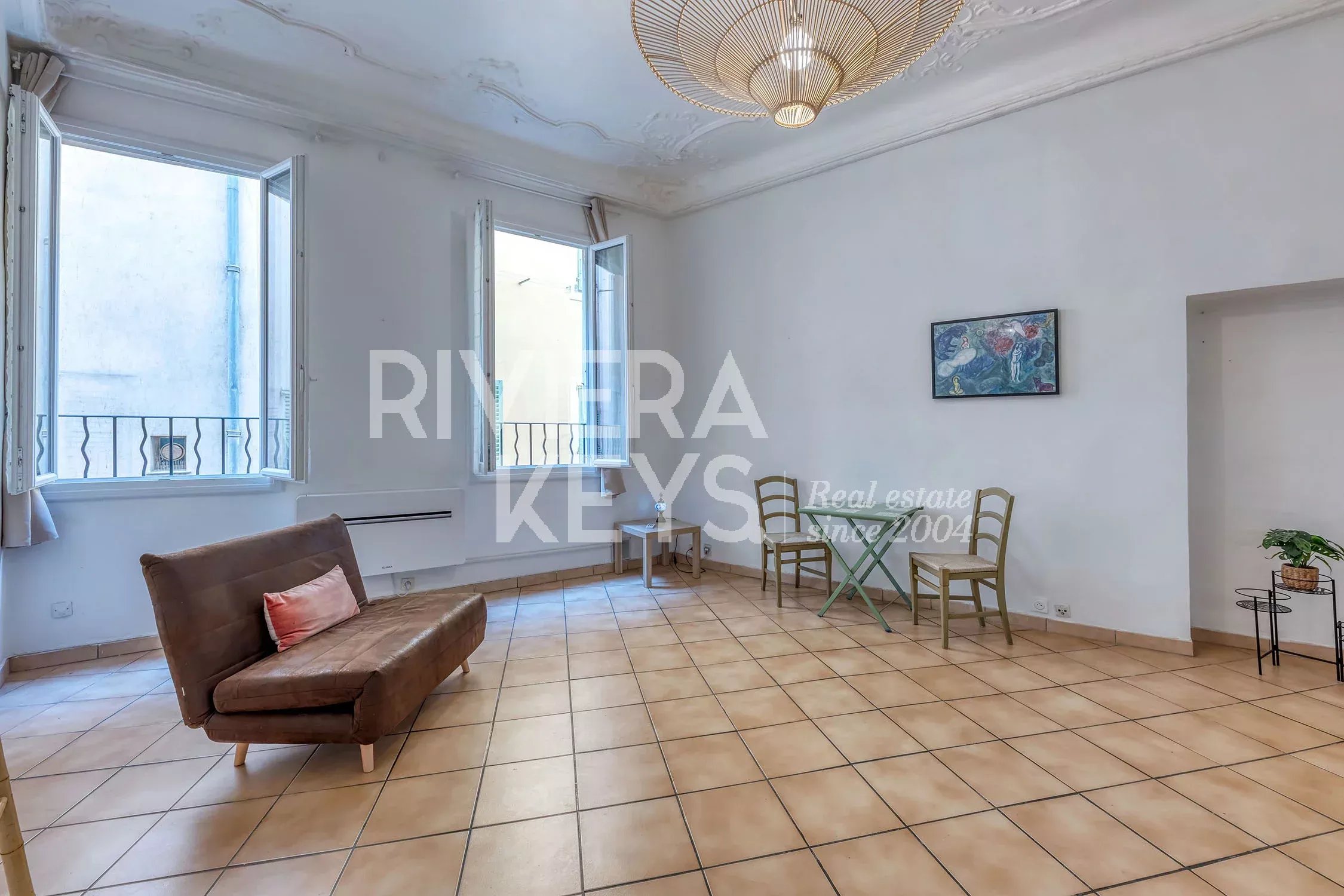 NICE – Den gamle bydel: Charmerende lejlighed lige ved Promenade des Anglais