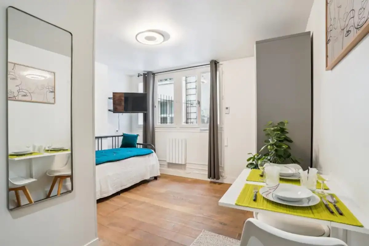 Studio aux Enfants-Rouges, Paris 3ème